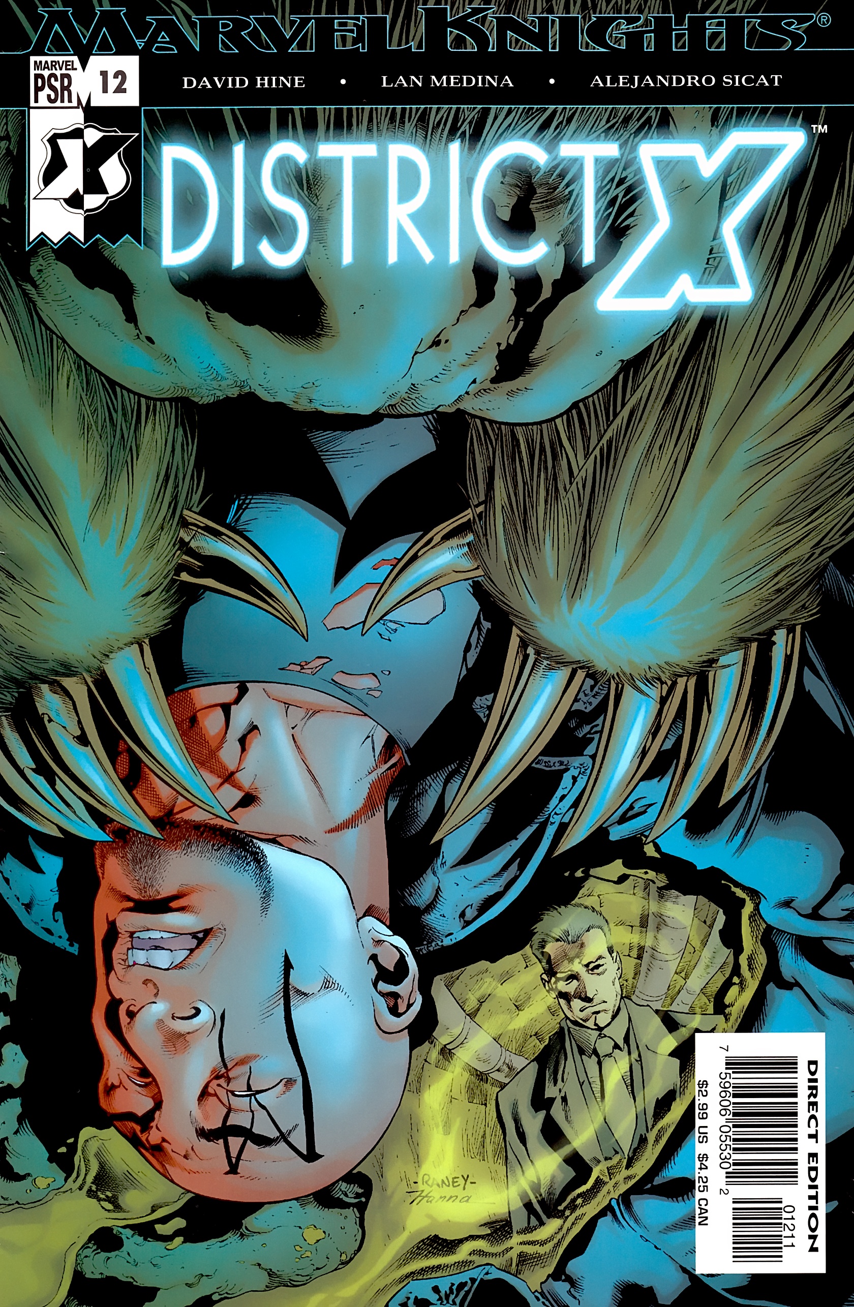 Read online District X comic -  Issue #12 - 1