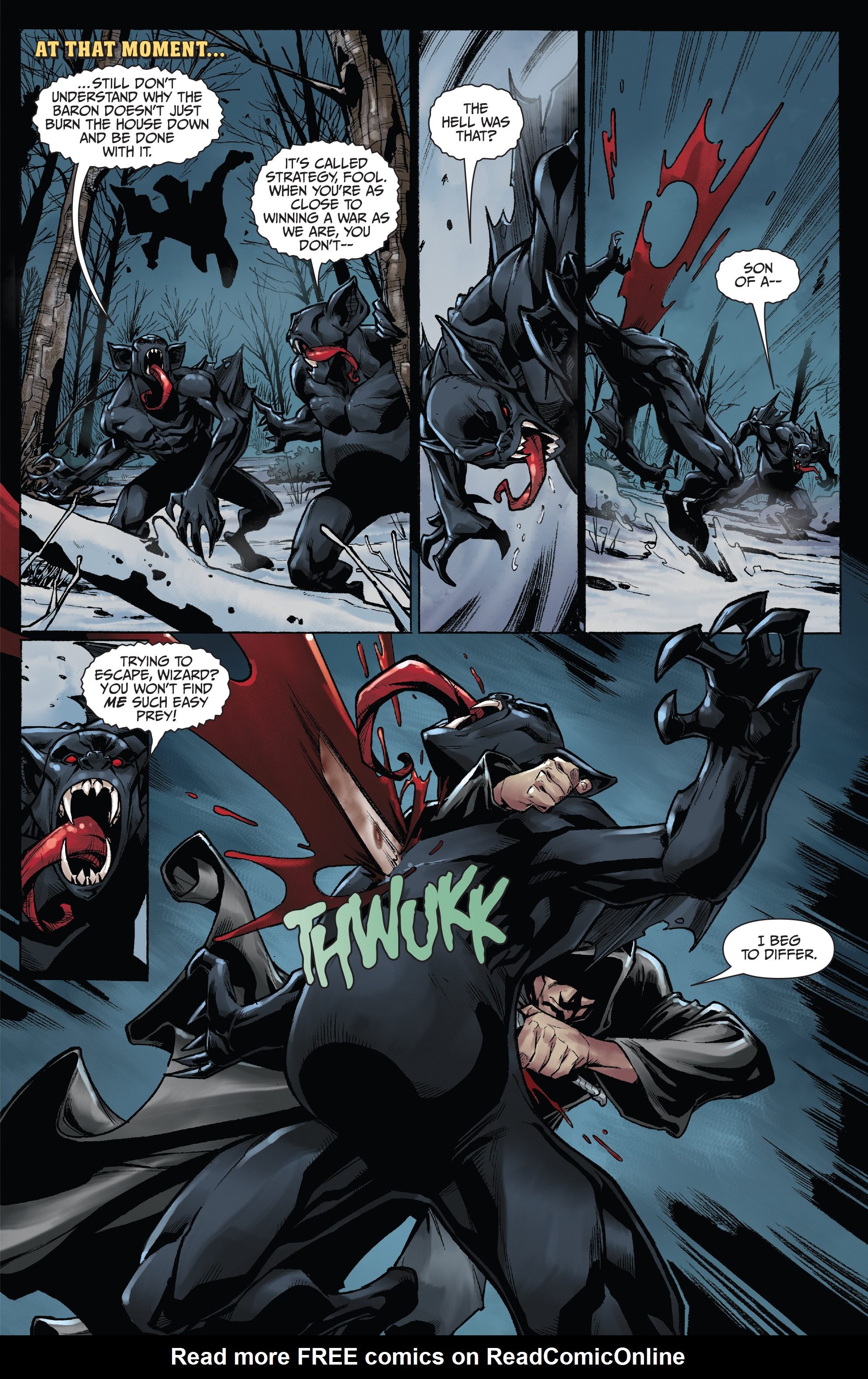 Read online Jim Butcher's The Dresden Files: War Cry comic -  Issue #3 - 16