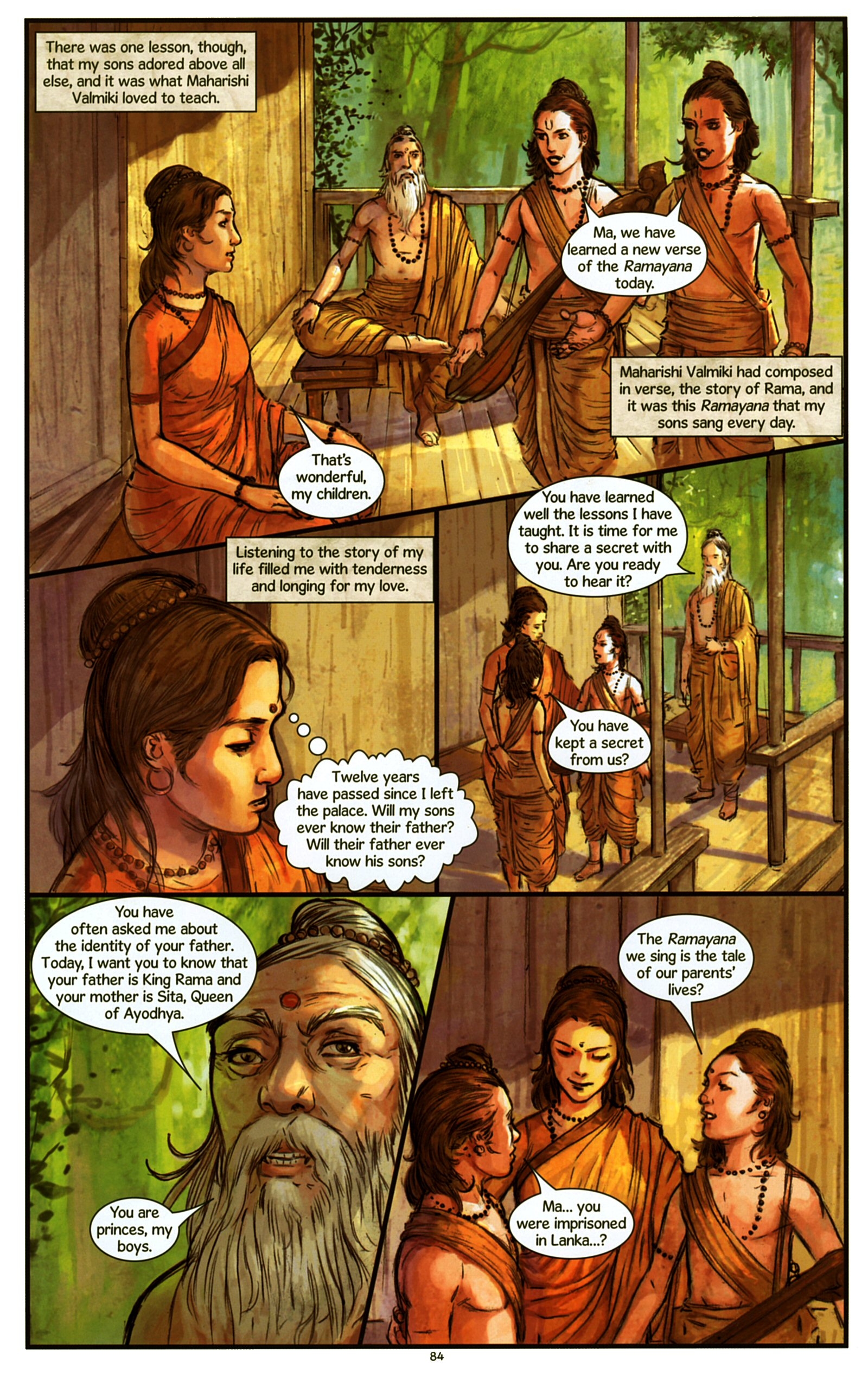 Read online Sita Daughter of the Earth comic -  Issue # TPB - 88