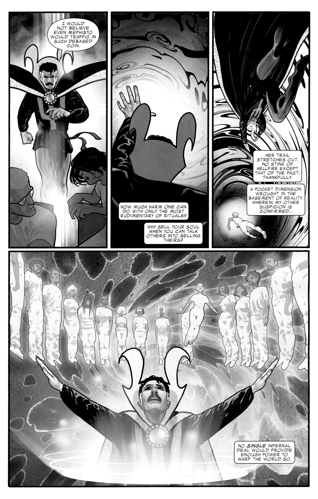 Read online The Mystic Hands of Dr. Strange (B&W) comic -  Issue # Full - 15