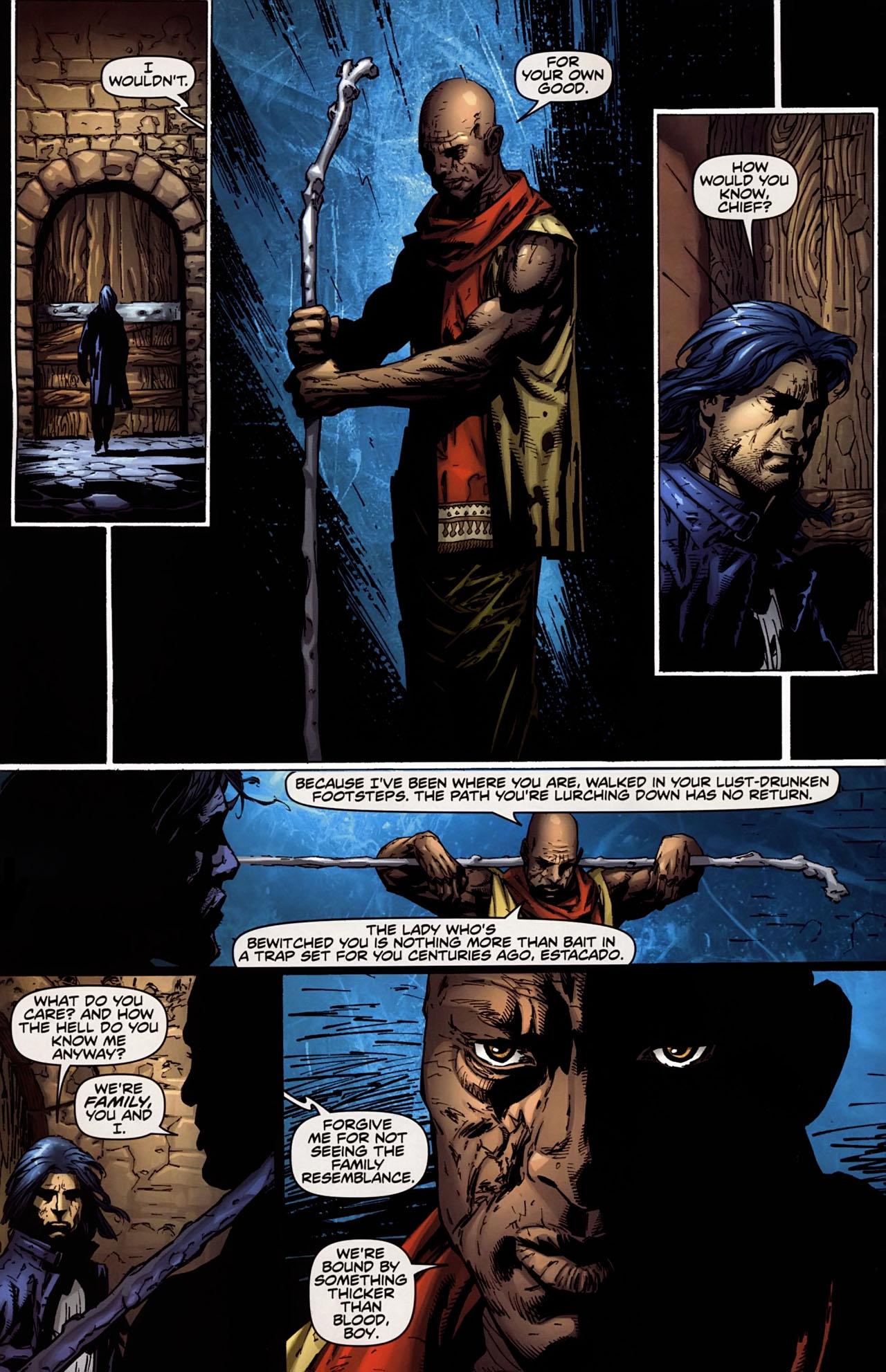 Read online The Darkness (2007) comic -  Issue #76 - 16