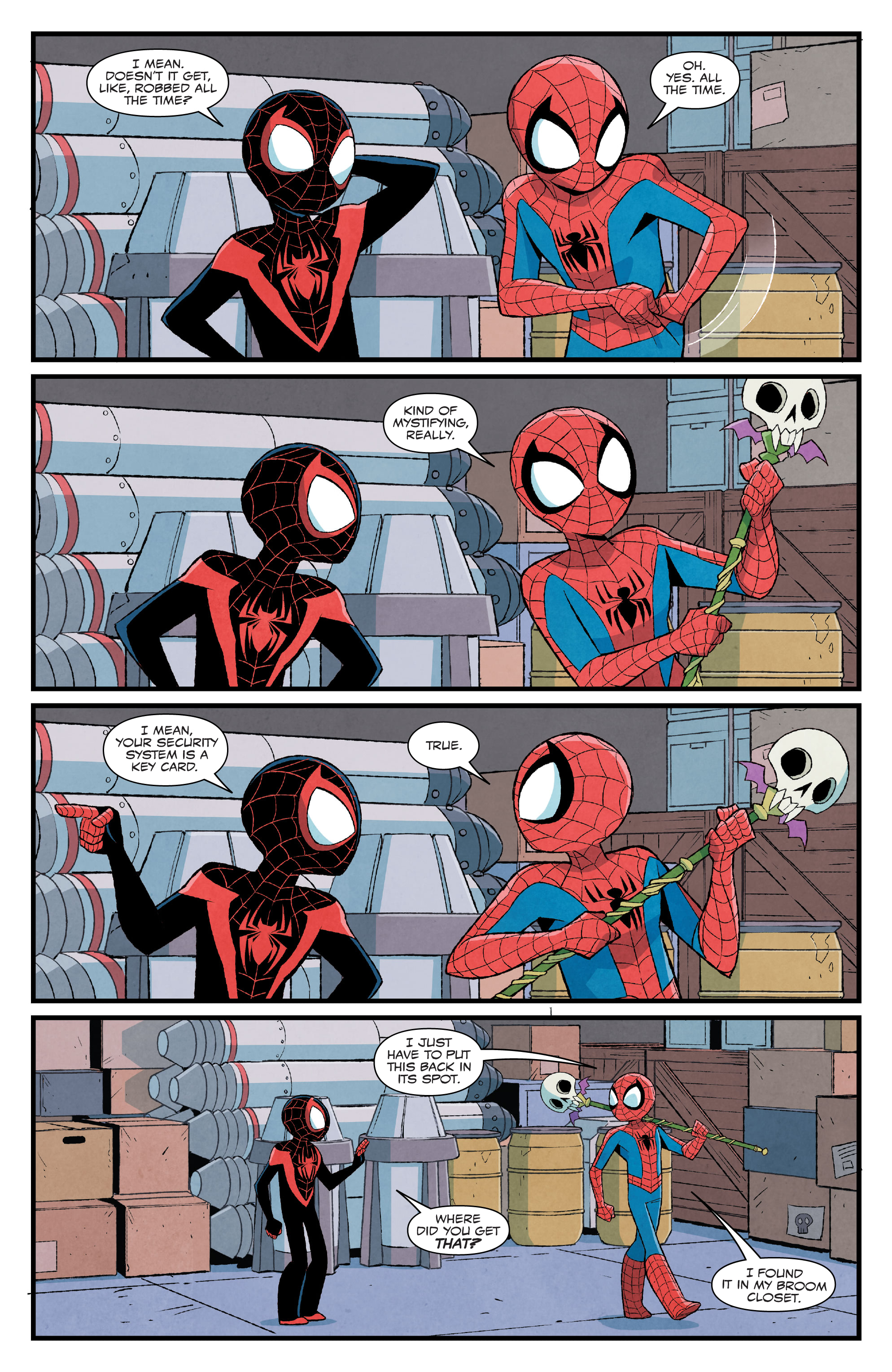 Read online Peter Parker And Miles Morales Spider-Men Double Trouble comic -  Issue #1 - 9