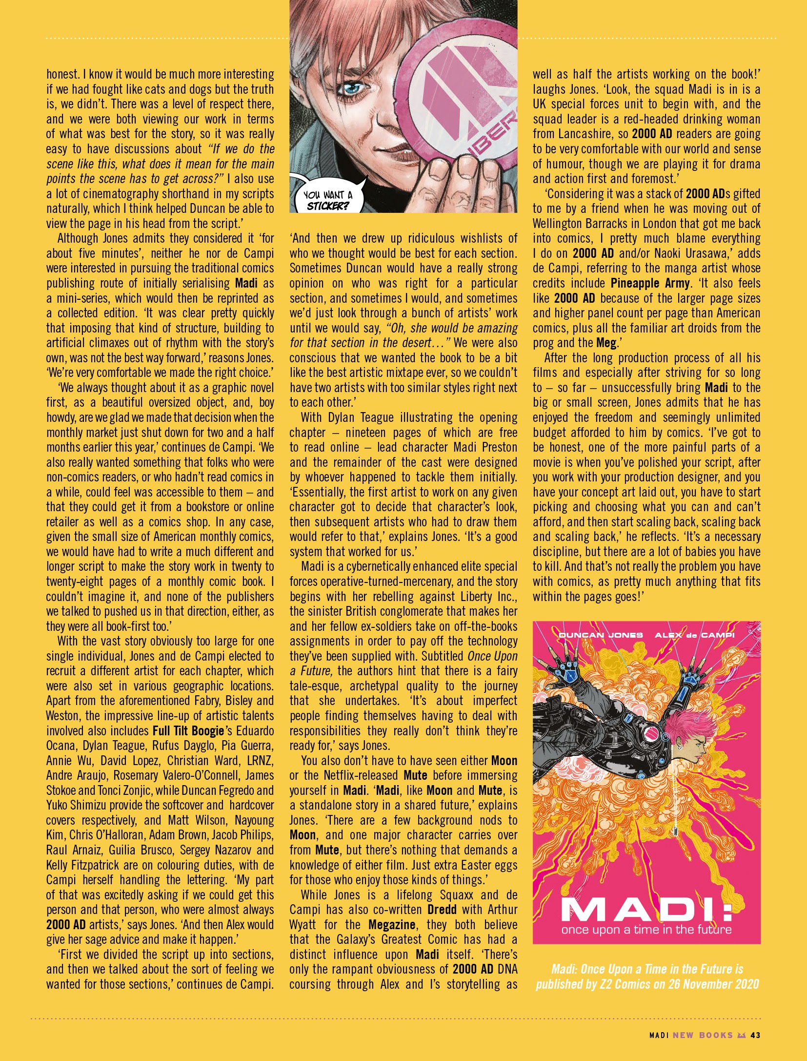 Read online Judge Dredd Megazine (Vol. 5) comic -  Issue #426 - 43