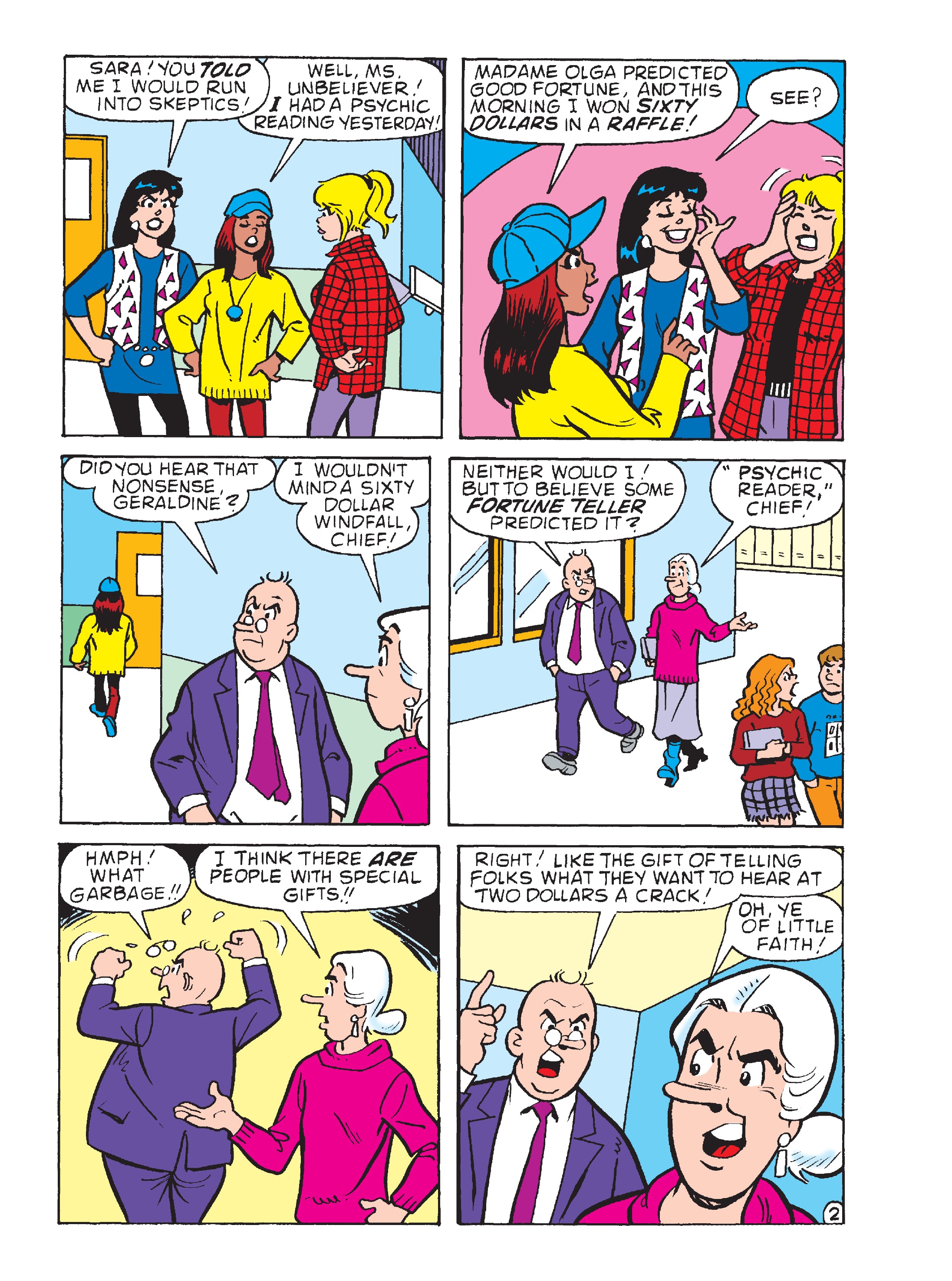Read online World of Betty & Veronica Digest comic -  Issue #11 - 136