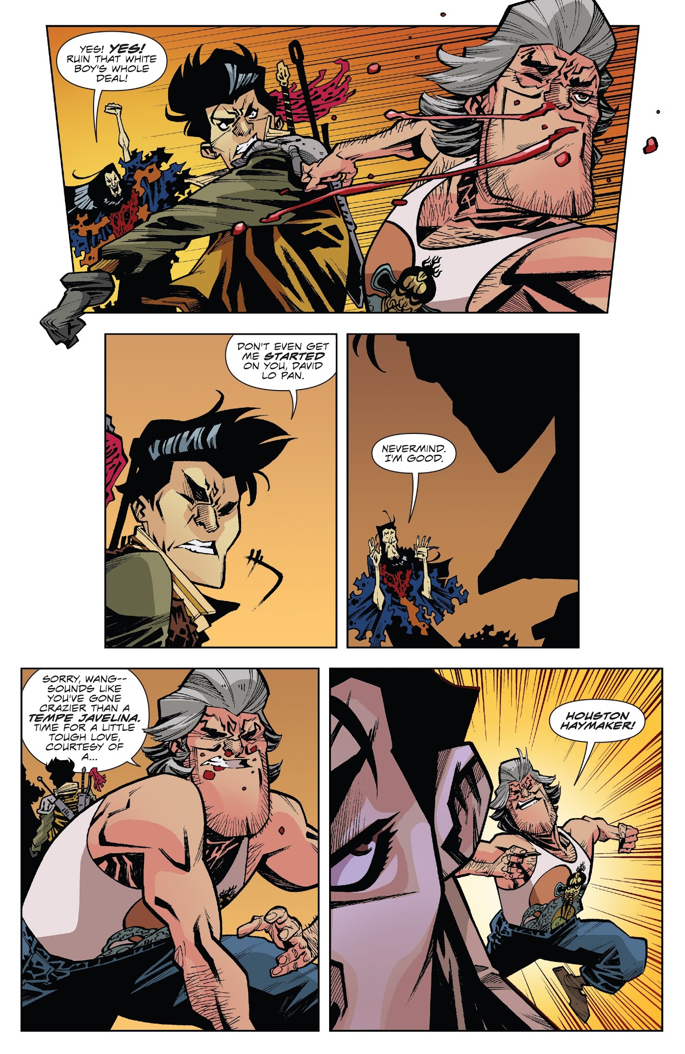 Read online Big Trouble in Little China: Old Man Jack comic -  Issue #4 - 13