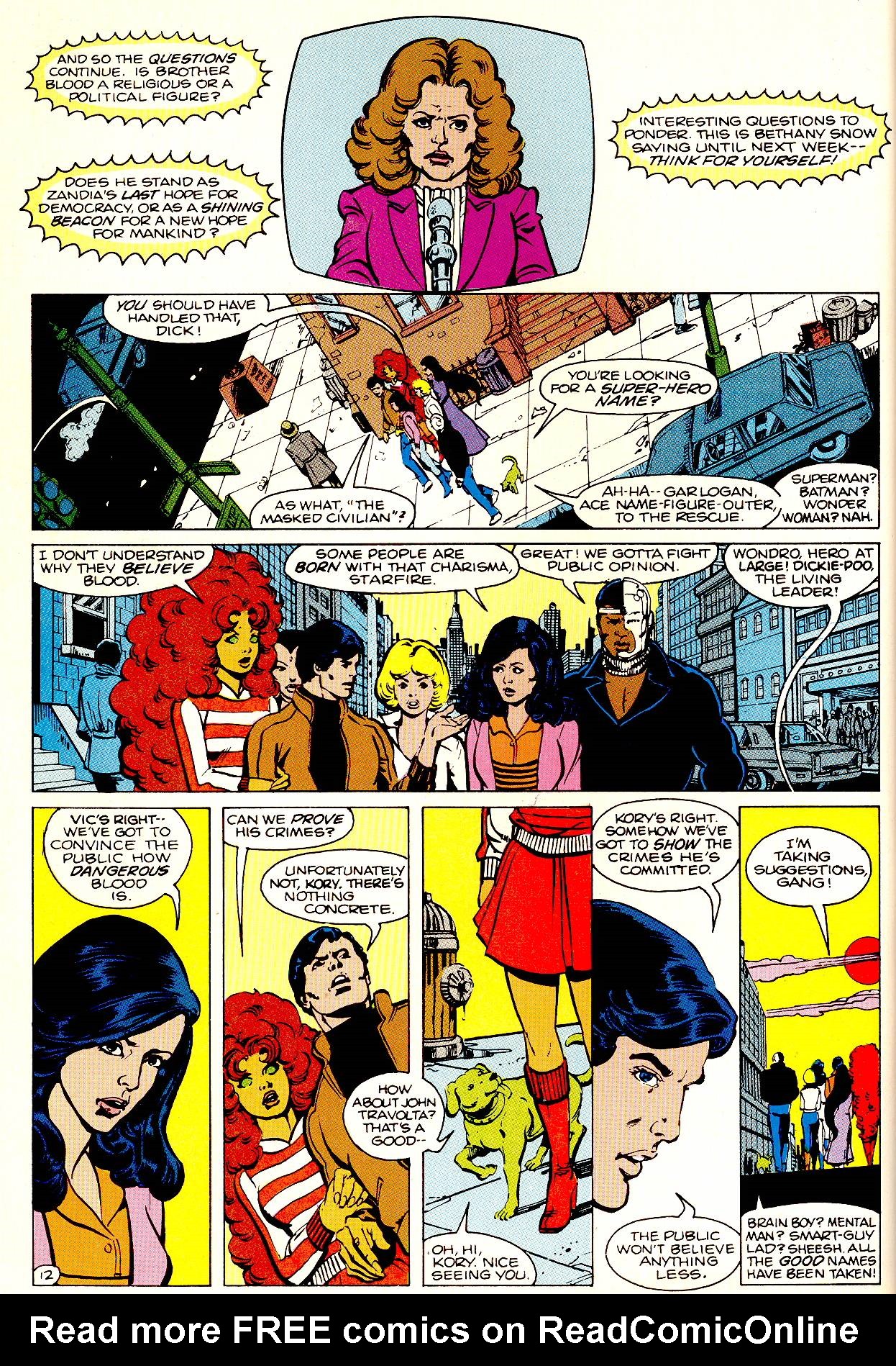 Read online The New Teen Titans: The Judas Contract comic -  Issue # TPB - 40