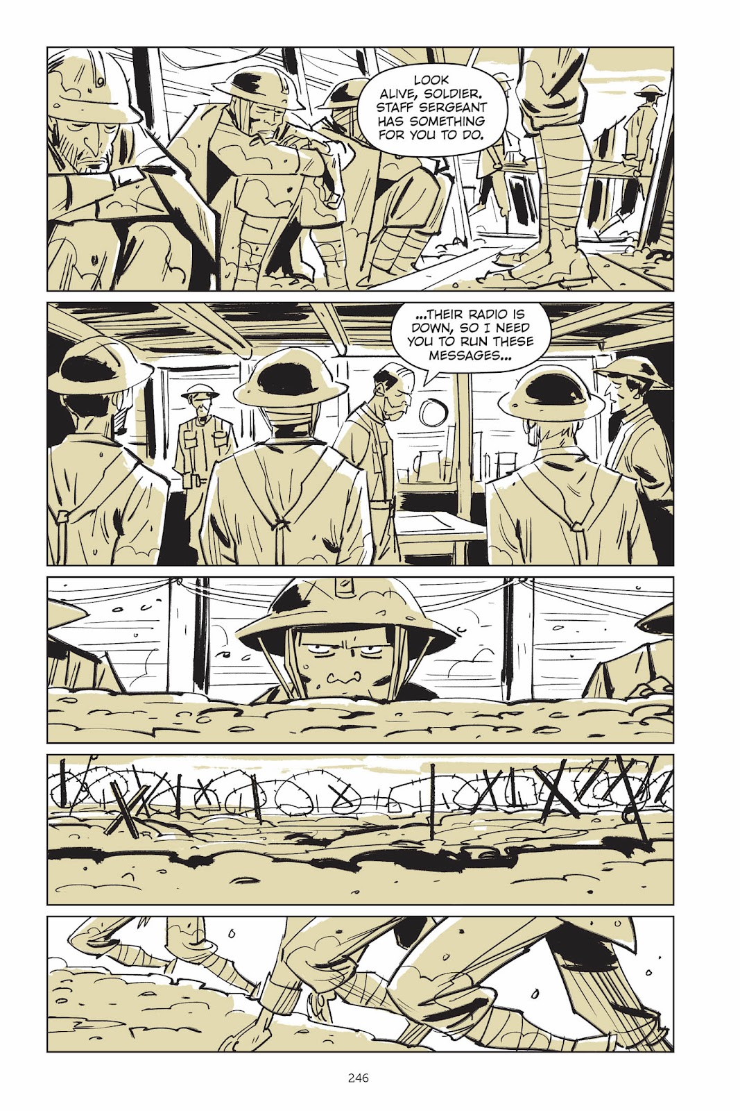 Now Let Me Fly: A Portrait of Eugene Bullard issue TPB (Part 3) - Page 44