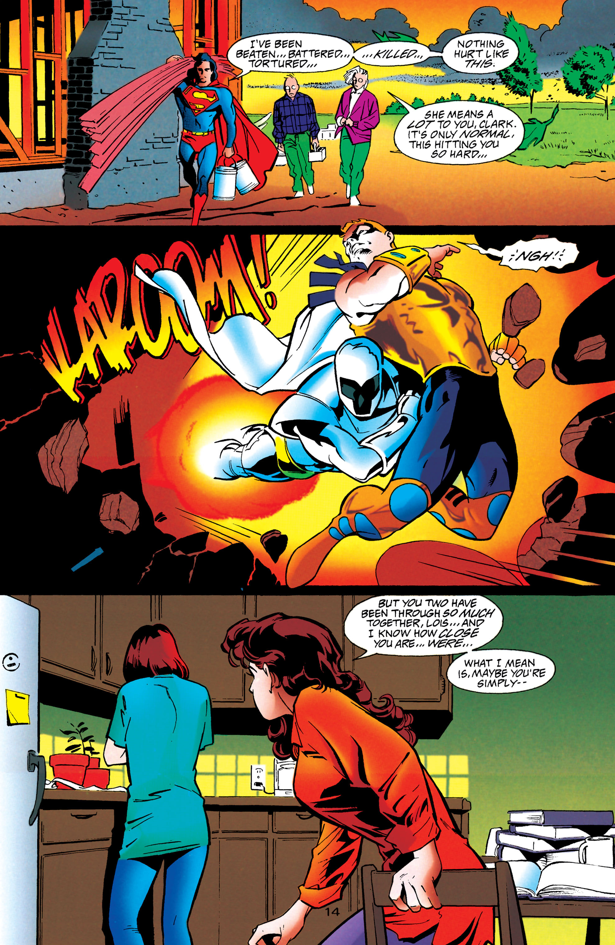 Read online Adventures of Superman (1987) comic -  Issue #535 - 15