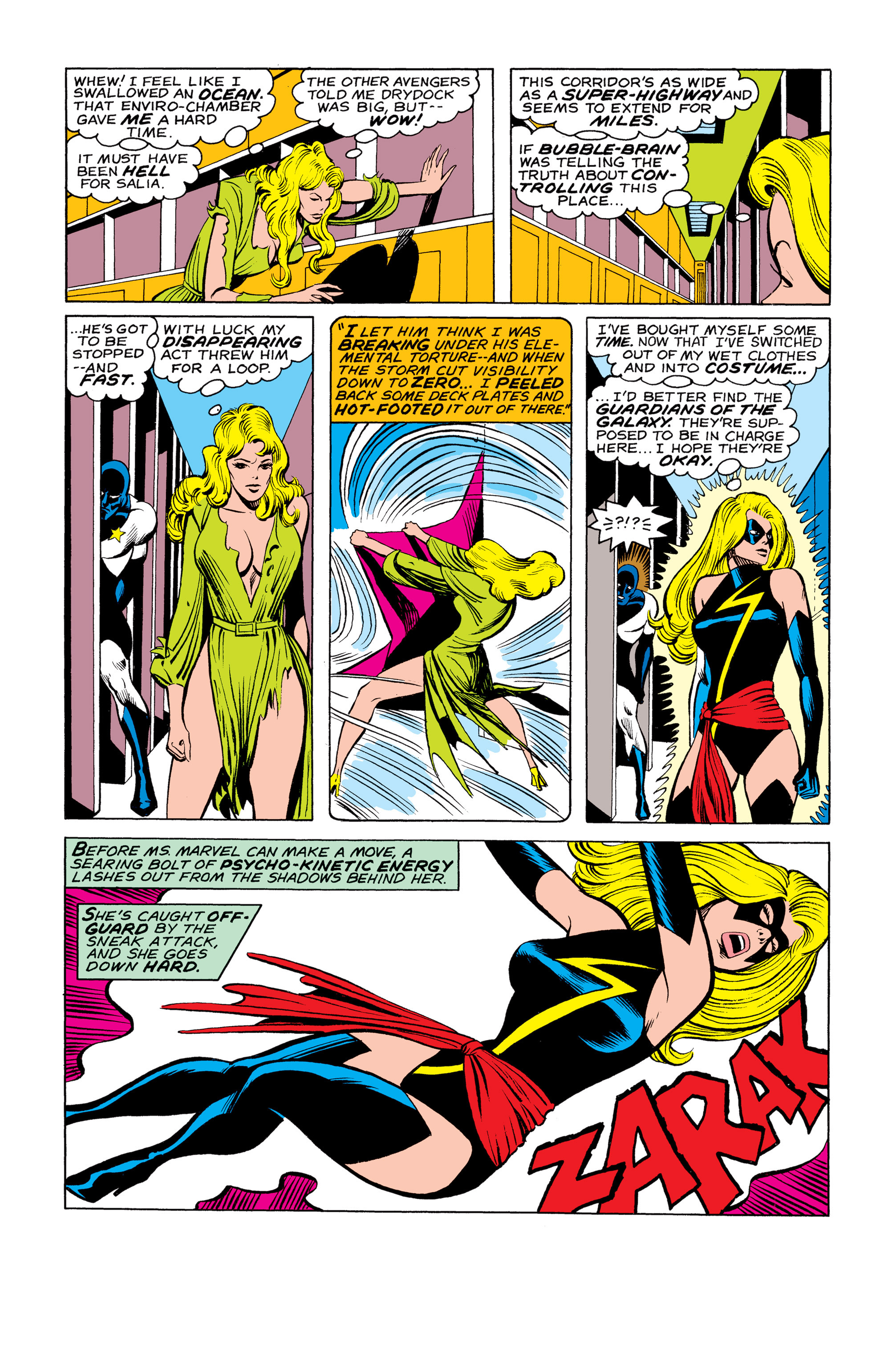 Read online Ms. Marvel (1977) comic -  Issue #23 - 9