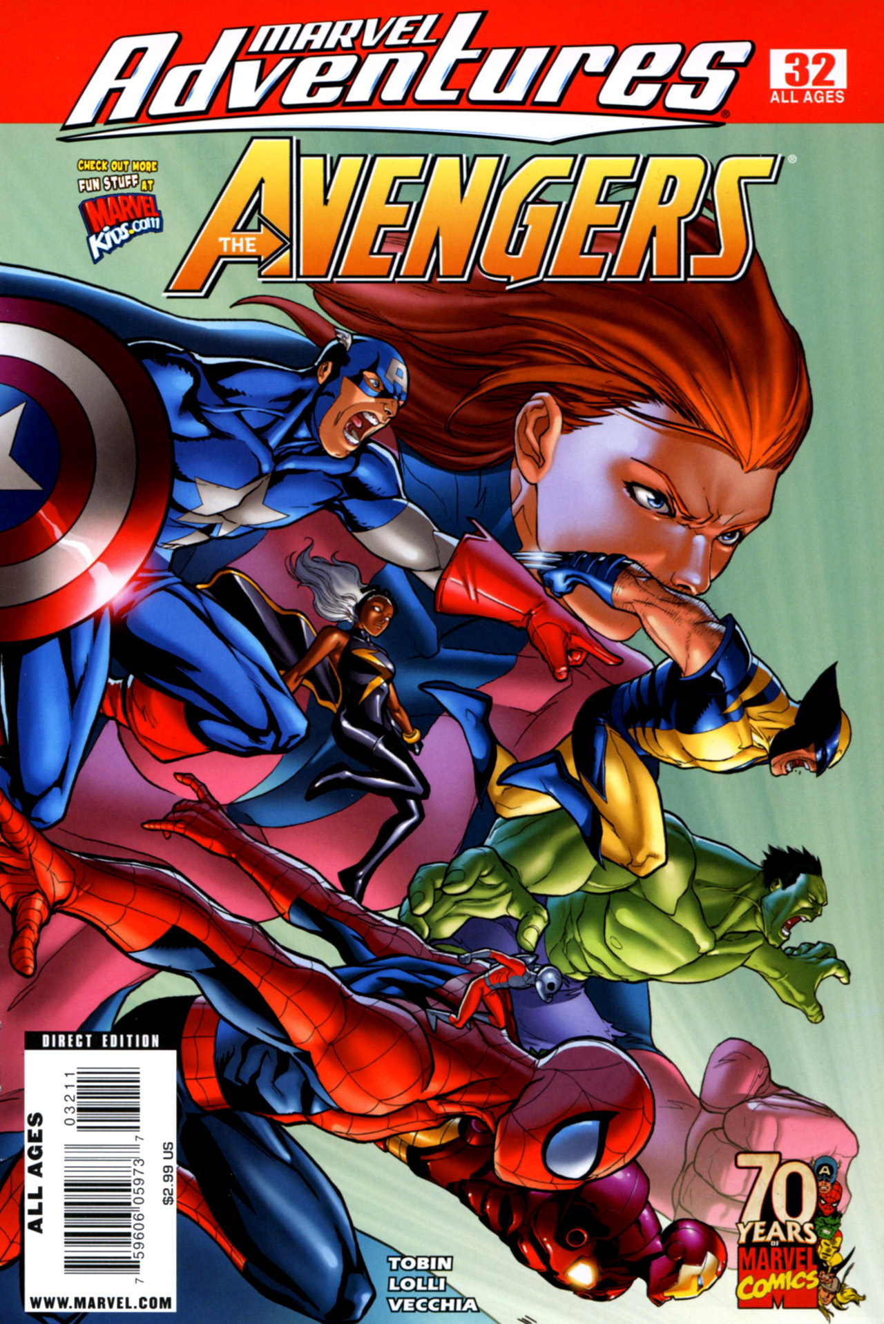 Read online Marvel Adventures The Avengers comic -  Issue #32 - 1