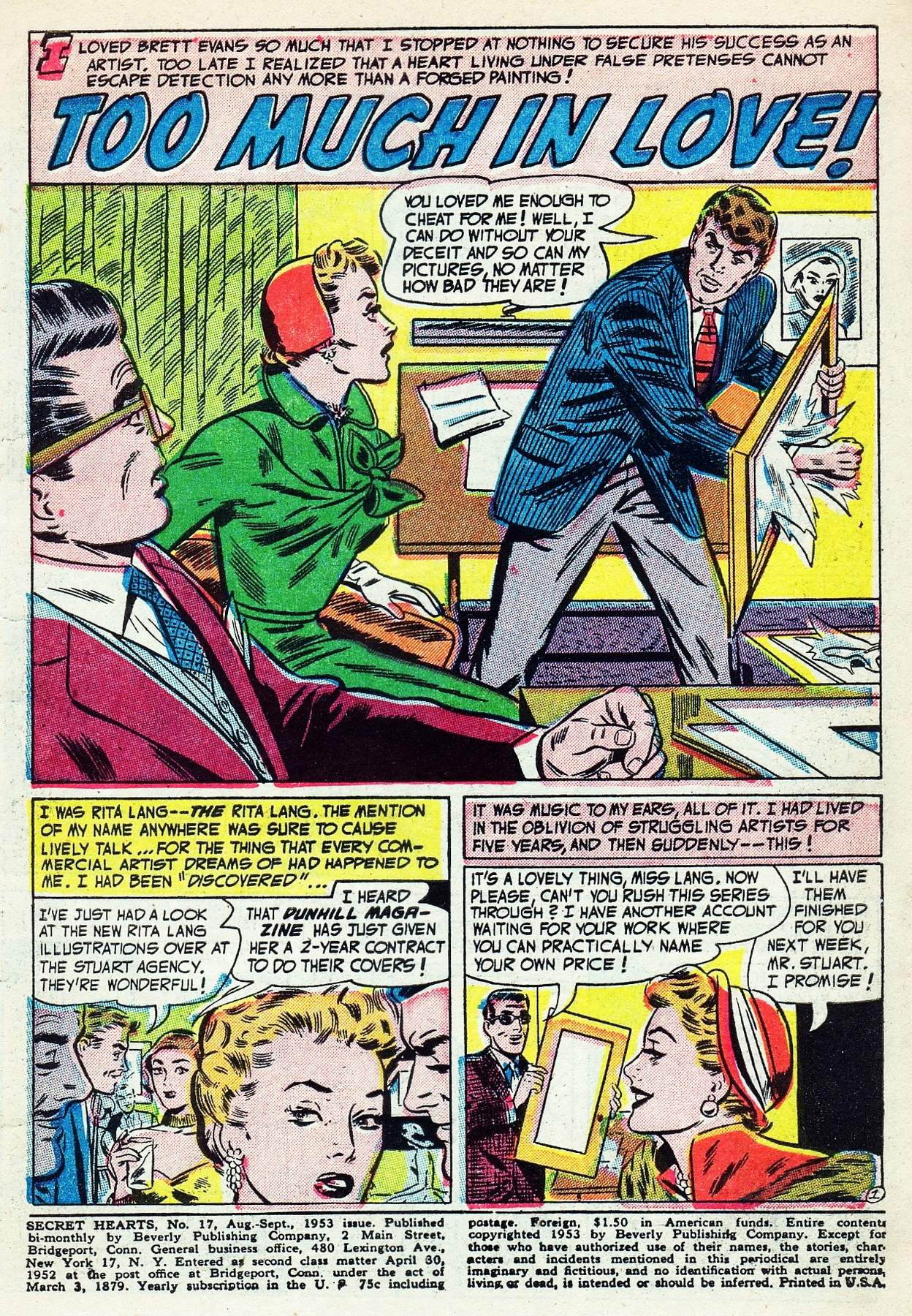 Read online Secret Hearts comic -  Issue #17 - 3