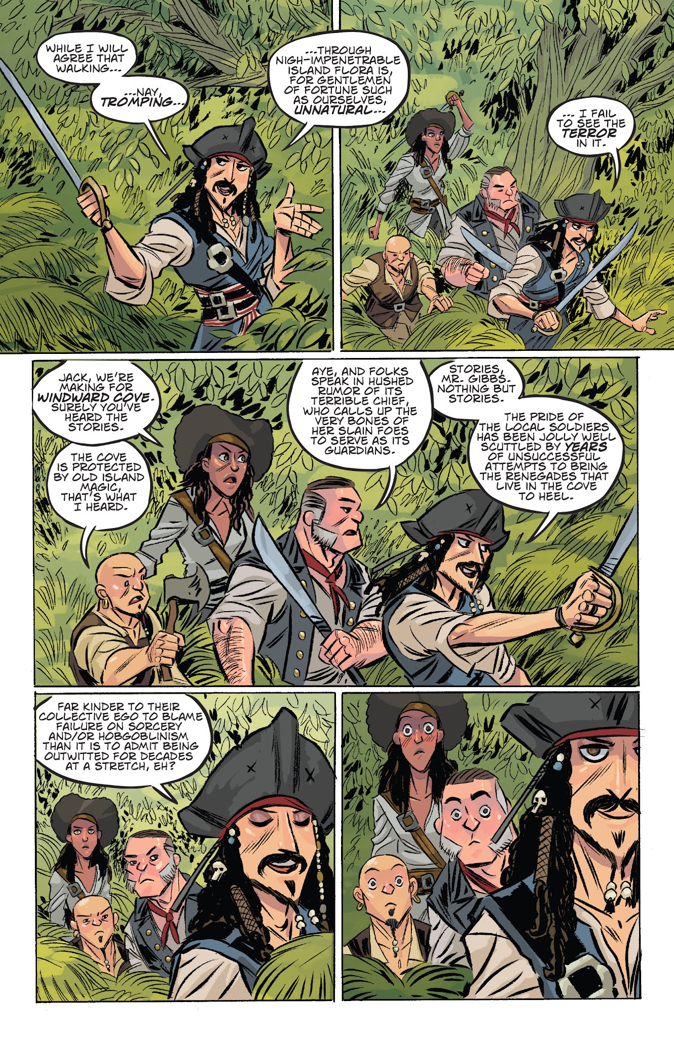 Read online Disney Pirates of the Caribbean comic -  Issue #1 - 4