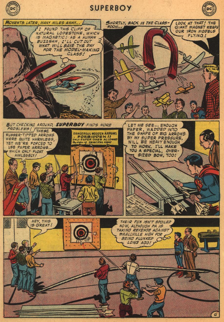 Read online Superboy (1949) comic -  Issue #55 - 25