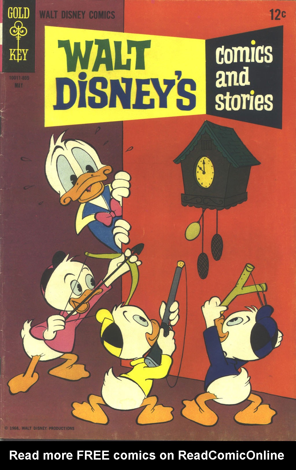 Read online Walt Disney's Comics and Stories comic -  Issue #332 - 1