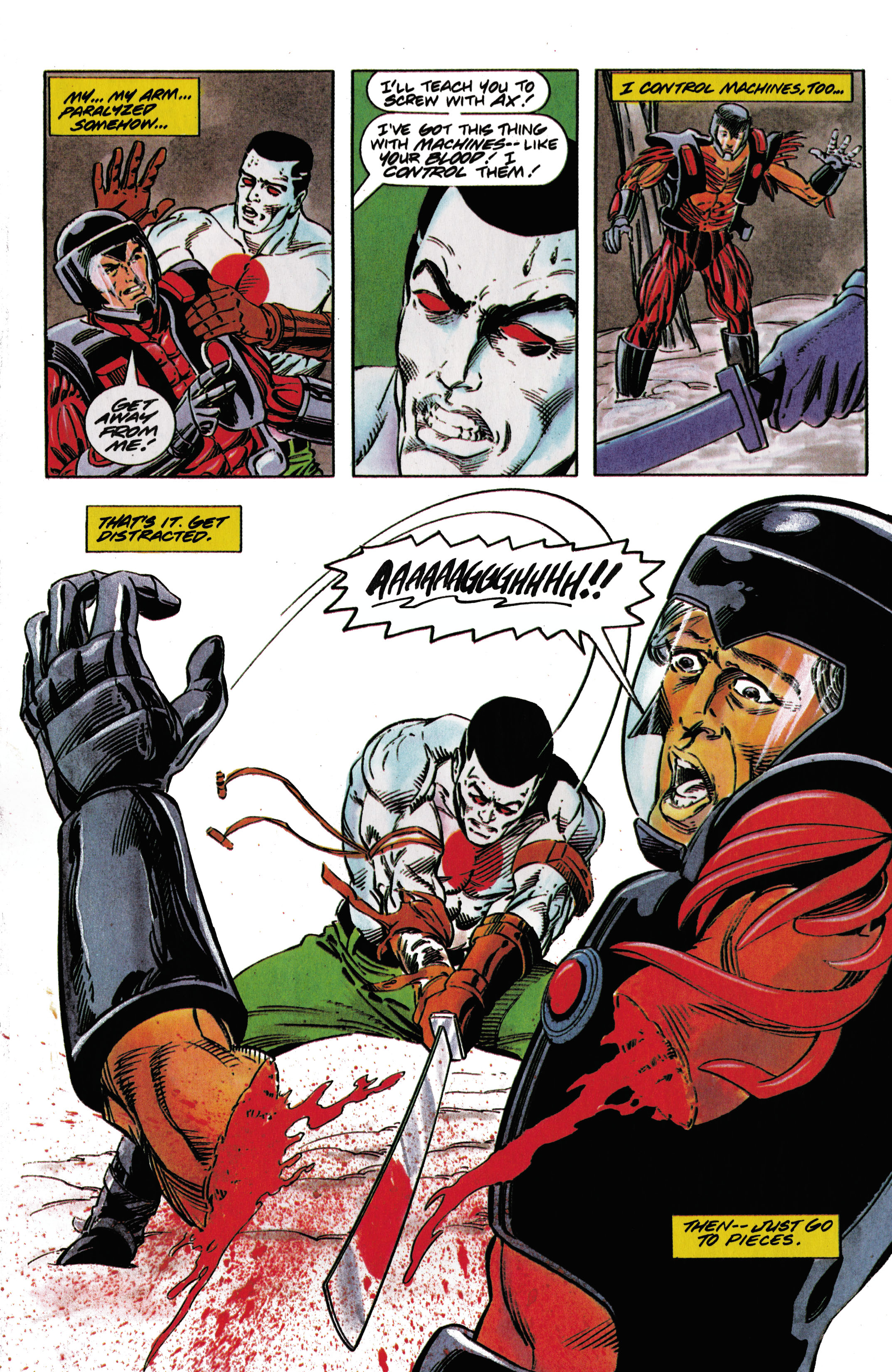 Read online Valiant Masters Bloodshot: Blood of the Machine comic -  Issue # TPB (Part 1) - 52