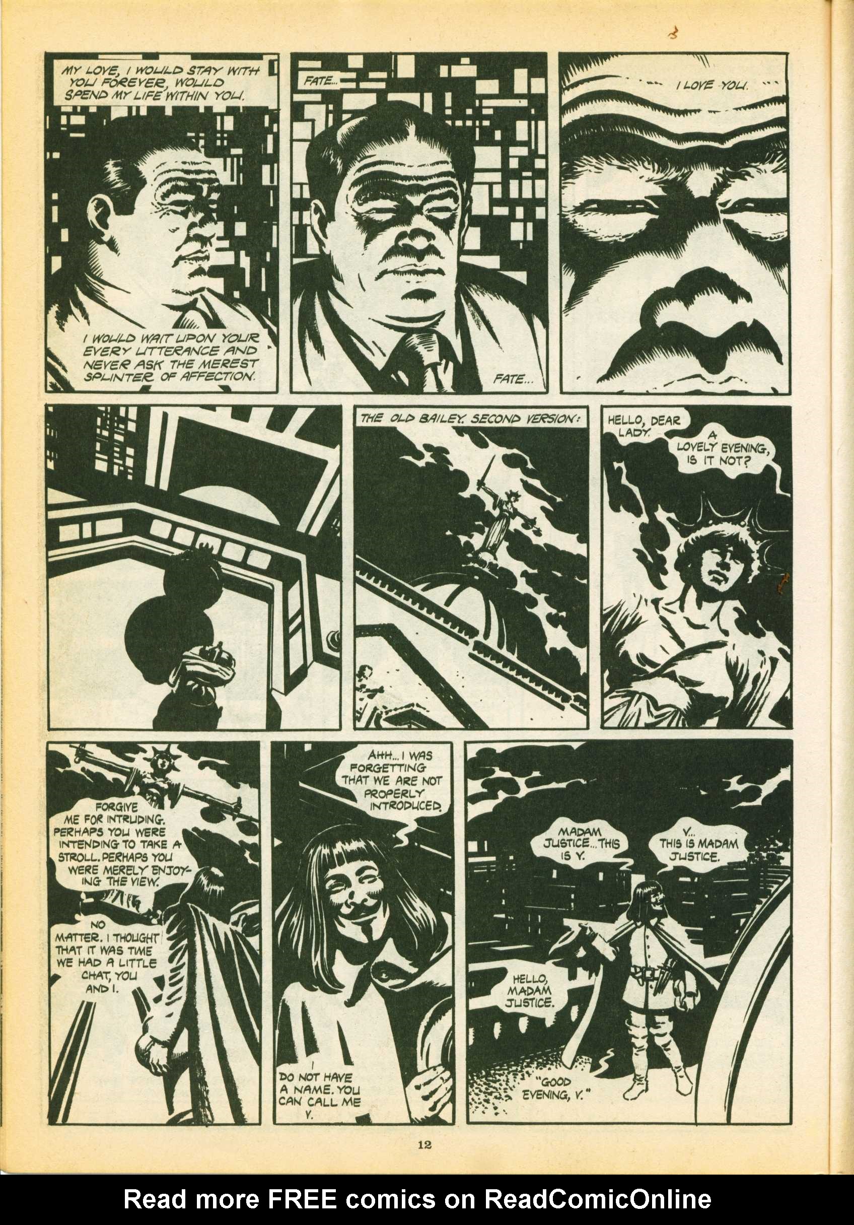 Read online Warrior comic -  Issue #5 - 12