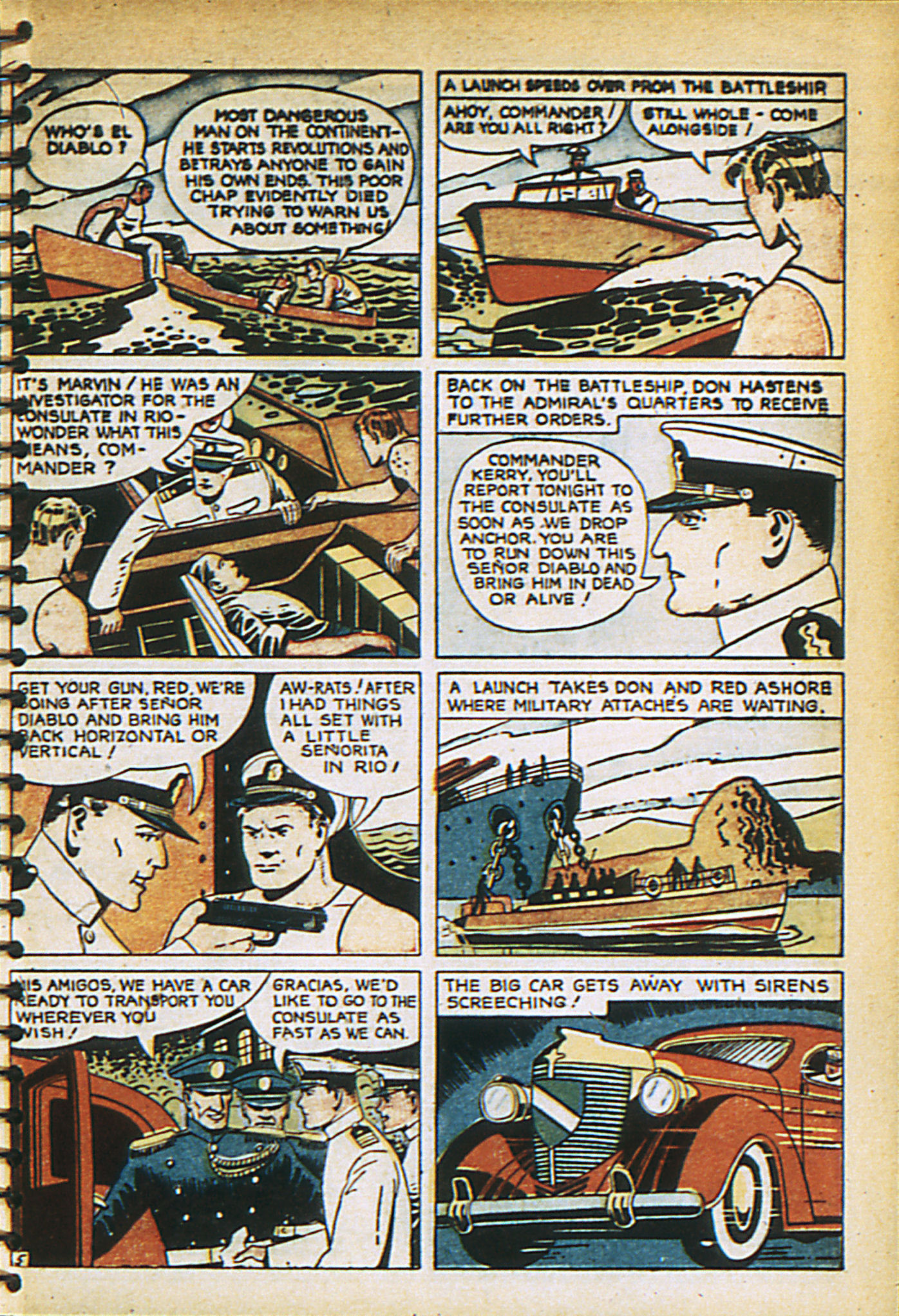 Read online Adventure Comics (1938) comic -  Issue #28 - 8