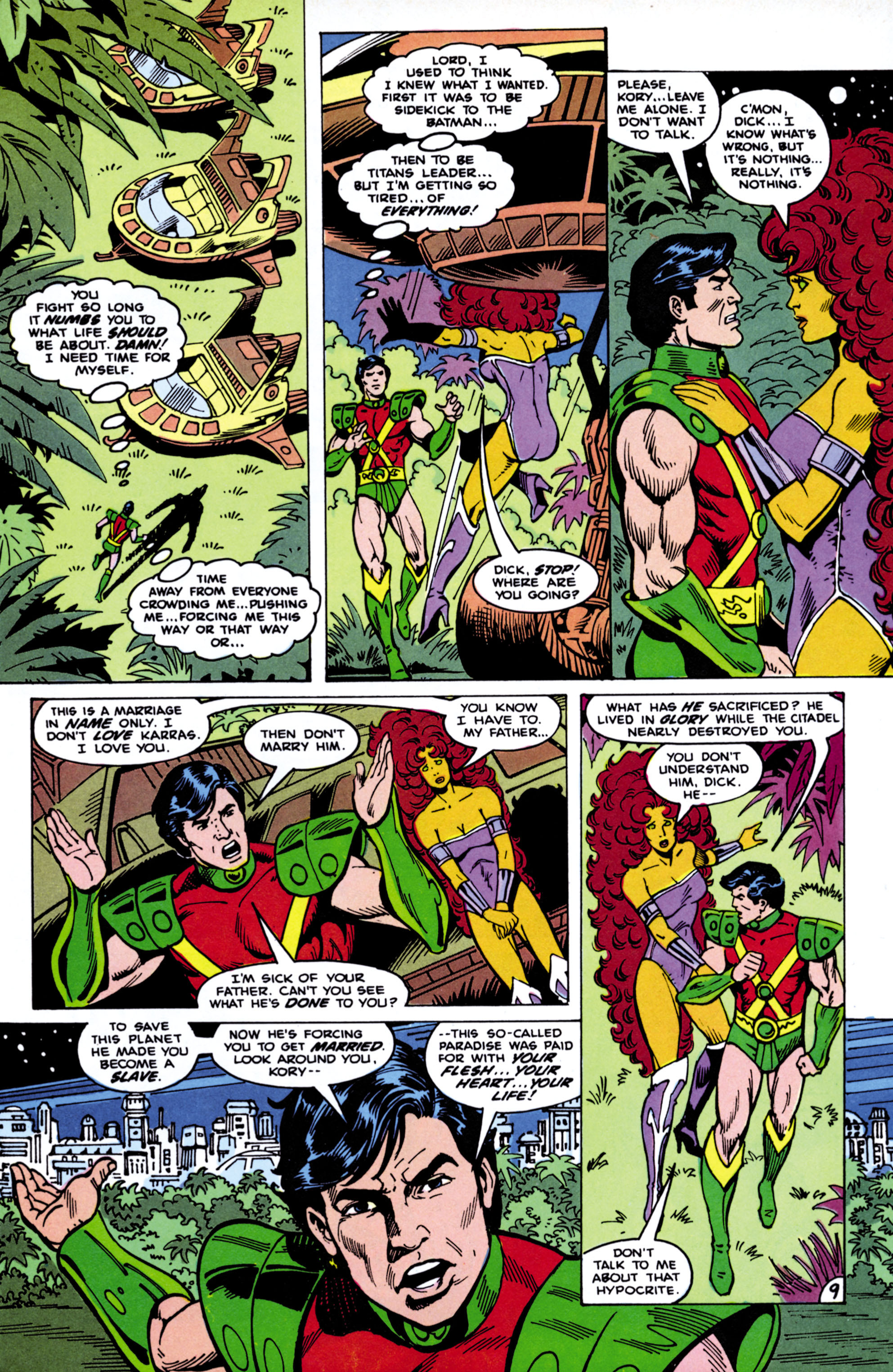 Read online The New Teen Titans (1984) comic -  Issue #16 - 9
