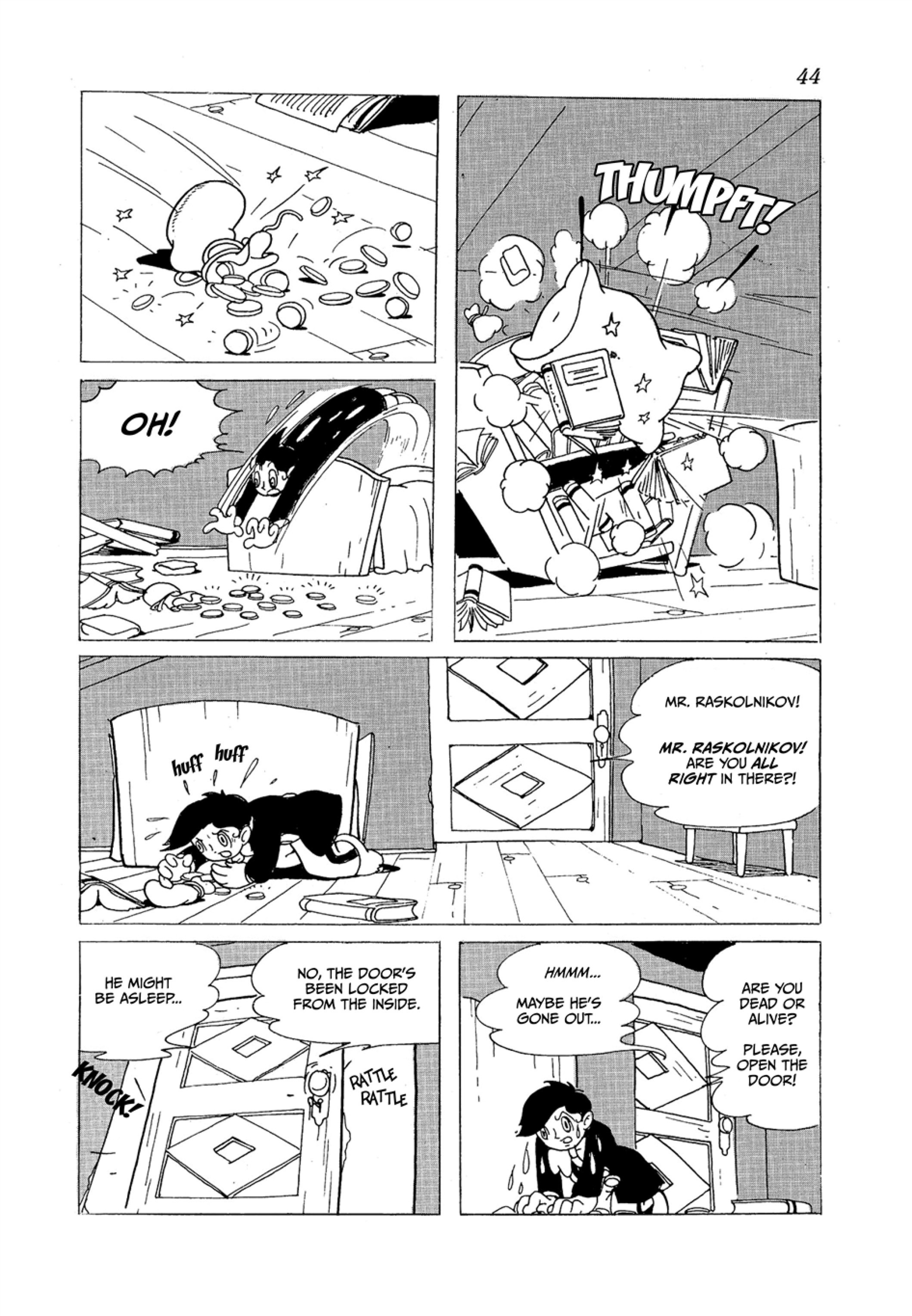 Read online Crime And Punishment comic -  Issue # TPB - 44