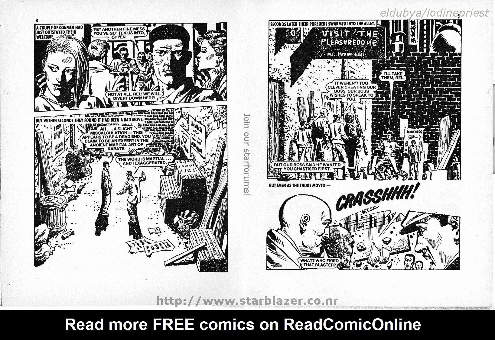 Read online Starblazer comic -  Issue #208 - 4