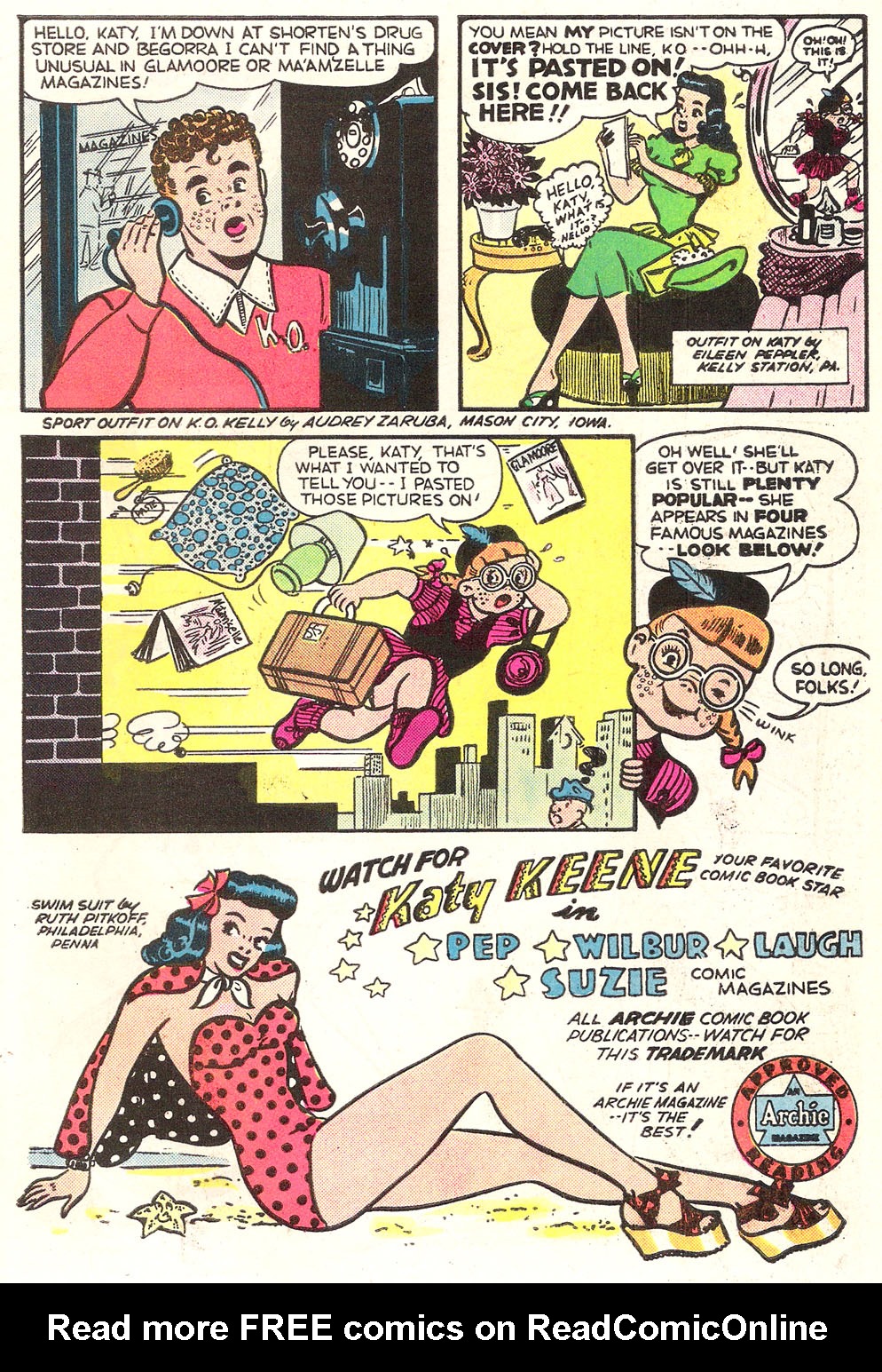Read online Katy Keene (1983) comic -  Issue #1 - 27