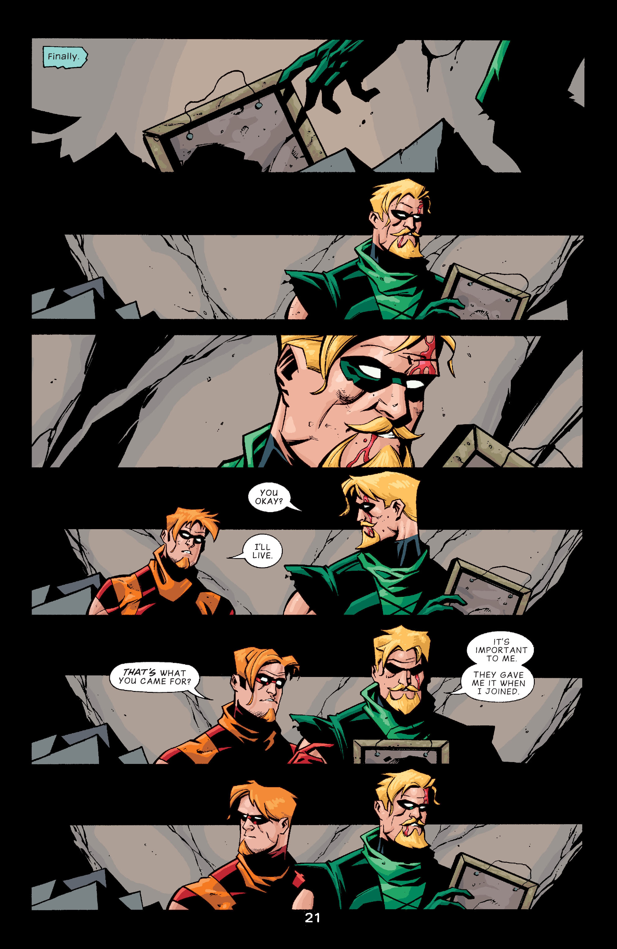 Read online Green Arrow (2001) comic -  Issue #18 - 22