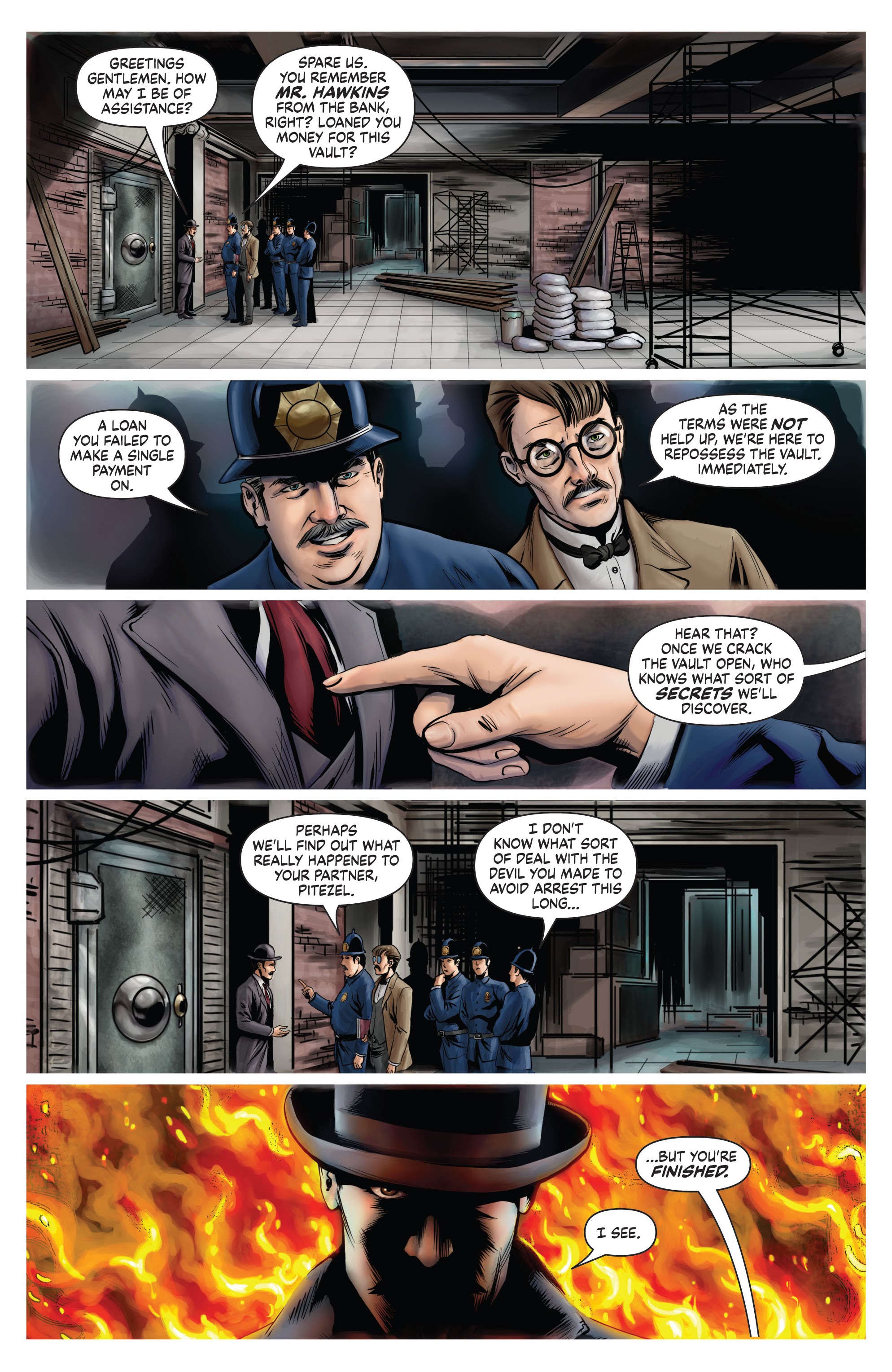 Read online Grimm Tales of Terror Quarterly: H.H. Holmes comic -  Issue # Full - 42