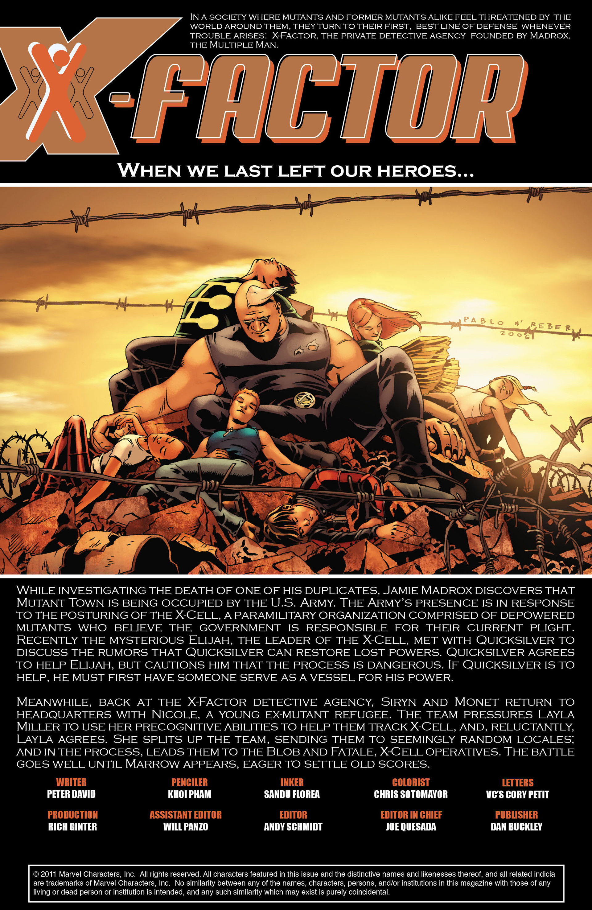 Read online X-Factor (2006) comic -  Issue #19 - 2