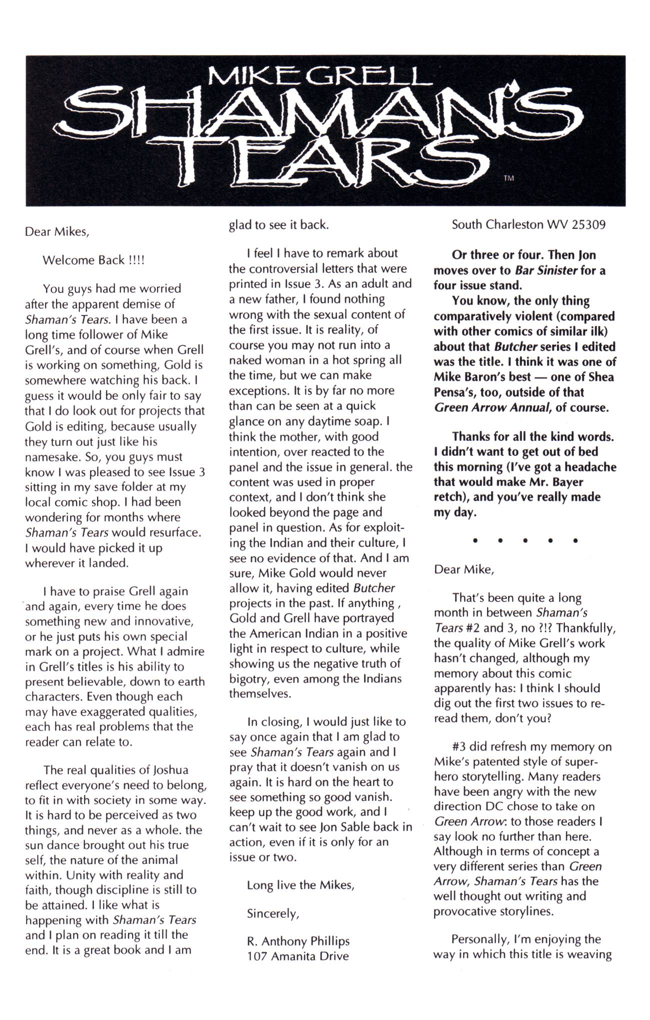 Read online Shaman's Tears comic -  Issue #5 - 27