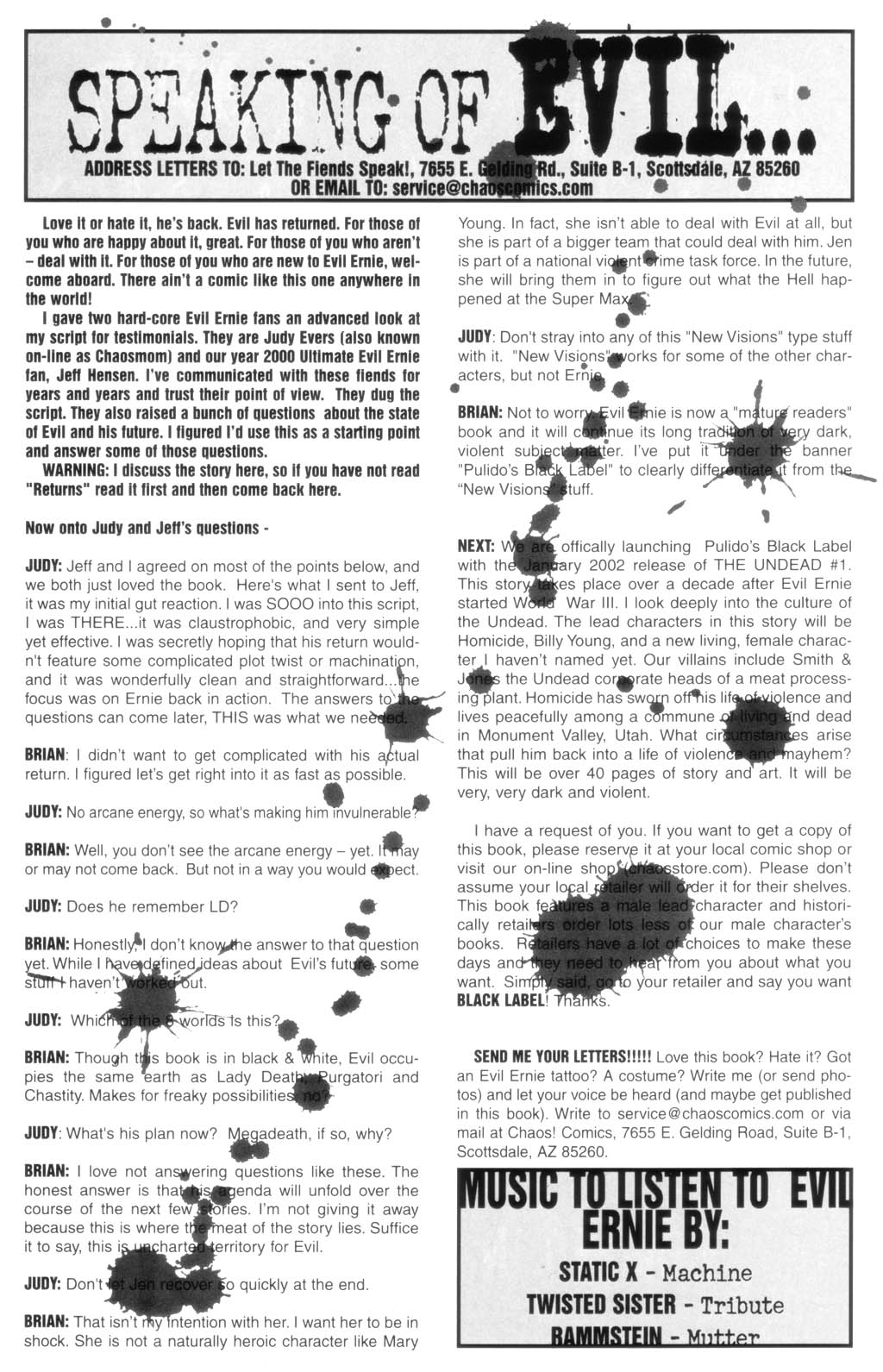 Read online Evil Ernie Returns comic -  Issue # Full - 30