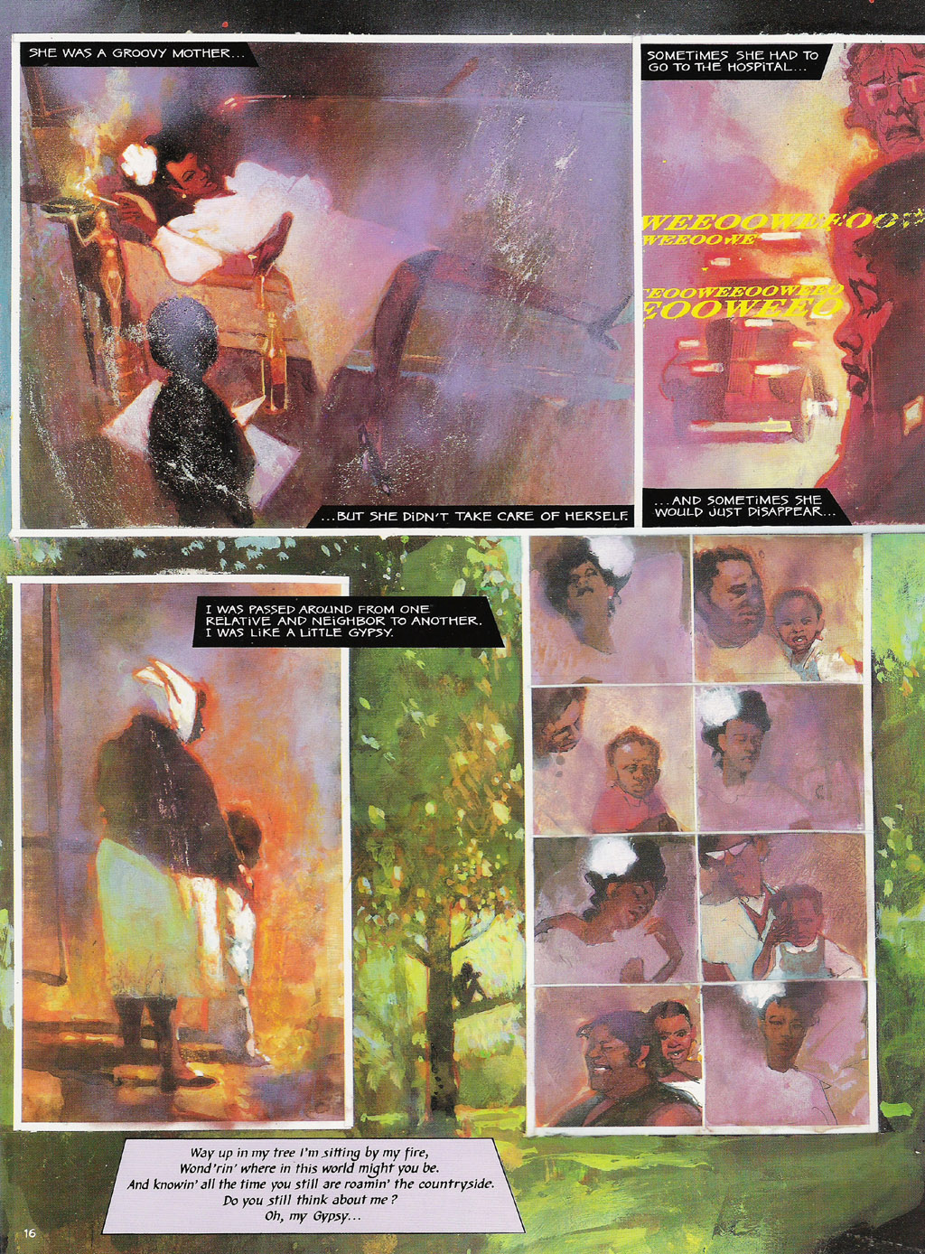 Read online Voodoo Child - The Illustrated Legend of Jimi Hendrix comic -  Issue # TPB - 19