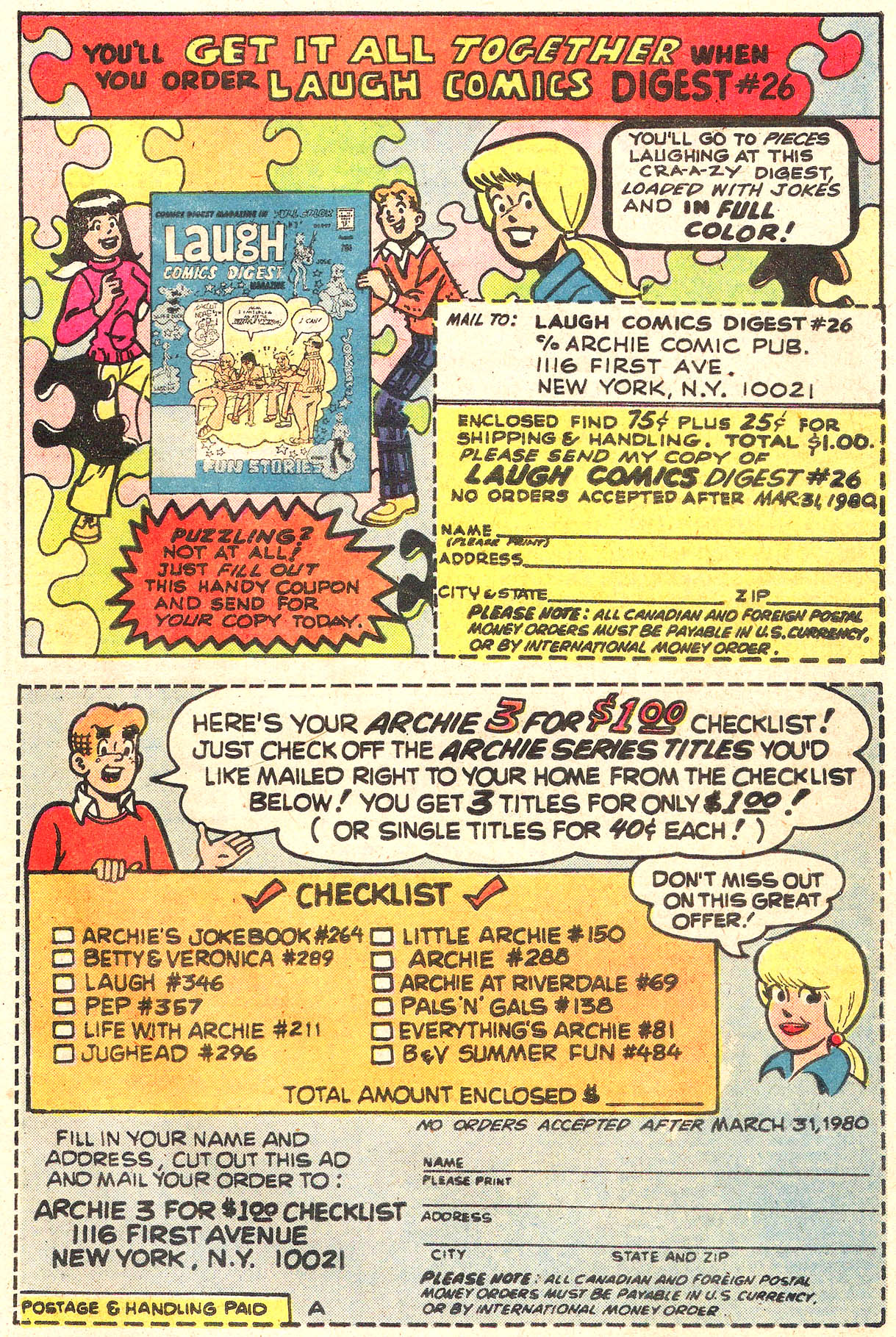 Read online Sabrina The Teenage Witch (1971) comic -  Issue #57 - 27