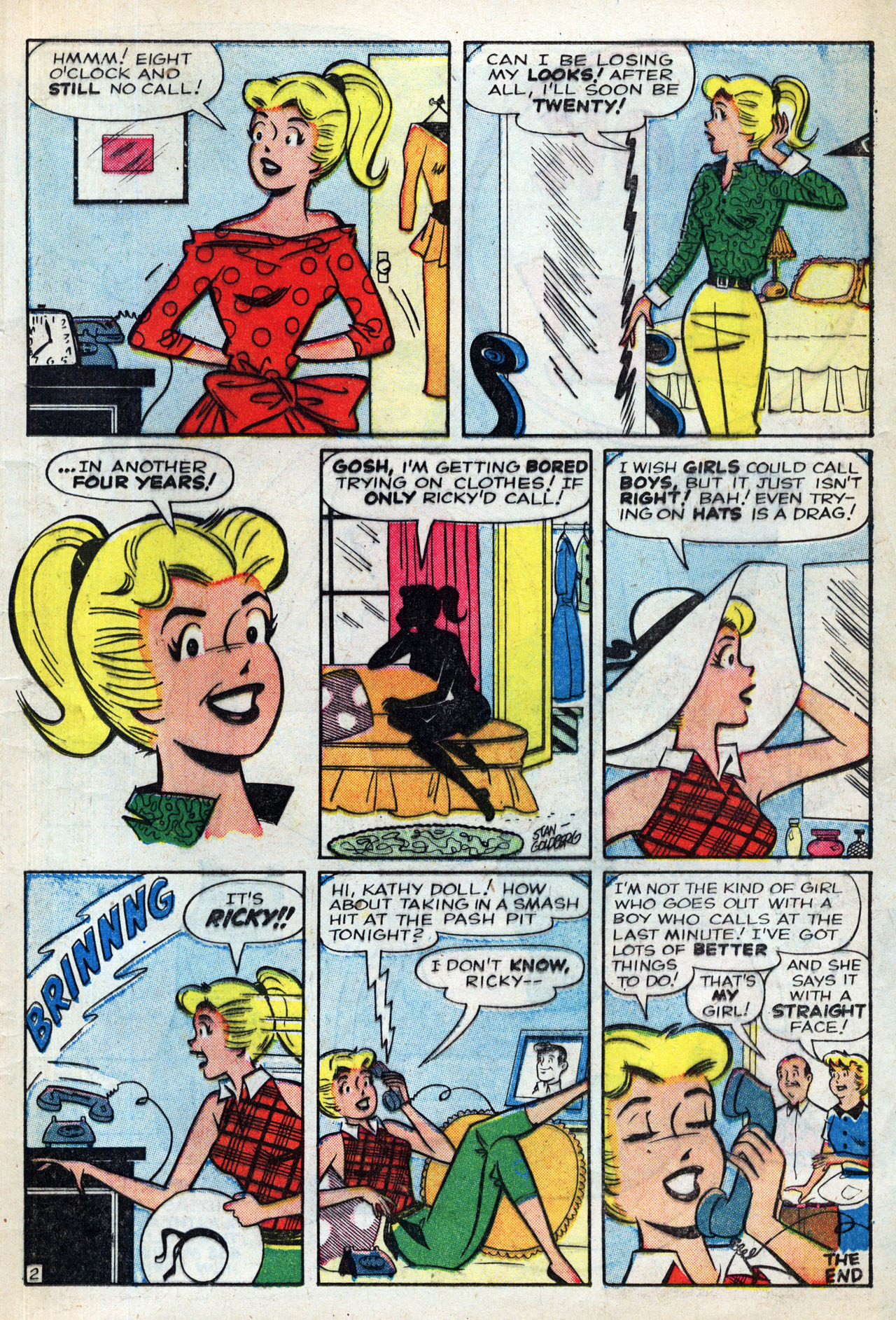 Read online Kathy (1959) comic -  Issue #7 - 17