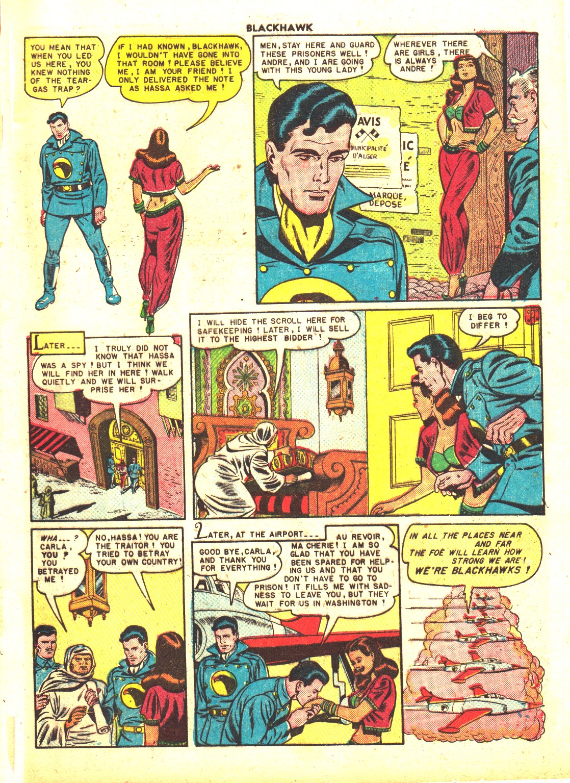 Read online Blackhawk (1957) comic -  Issue #37 - 49