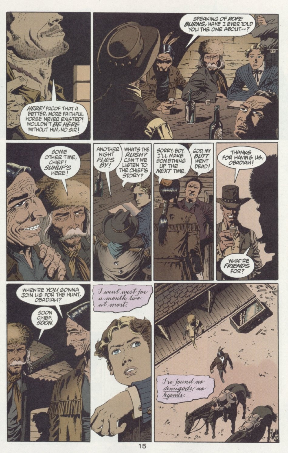 Read online Weird Western Tales (2001) comic -  Issue #2 - 18