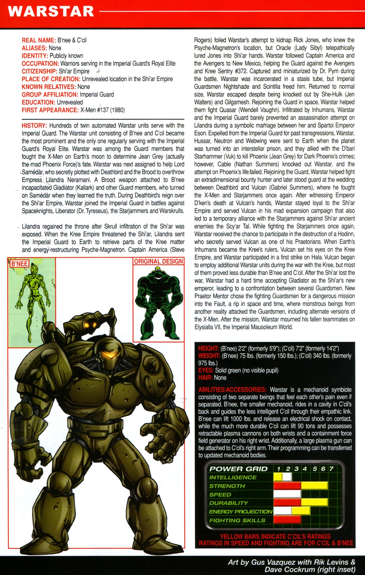 Read online Official Handbook of the Marvel Universe A To Z Update comic -  Issue #4 - 54