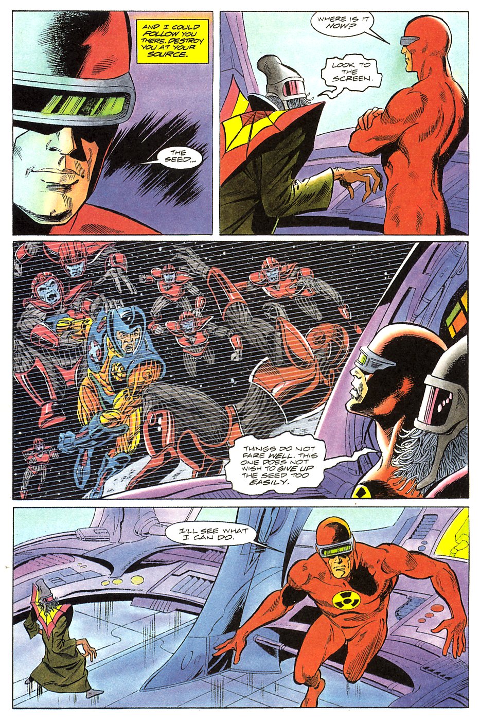 Read online Solar, Man of the Atom comic -  Issue #17 - 11