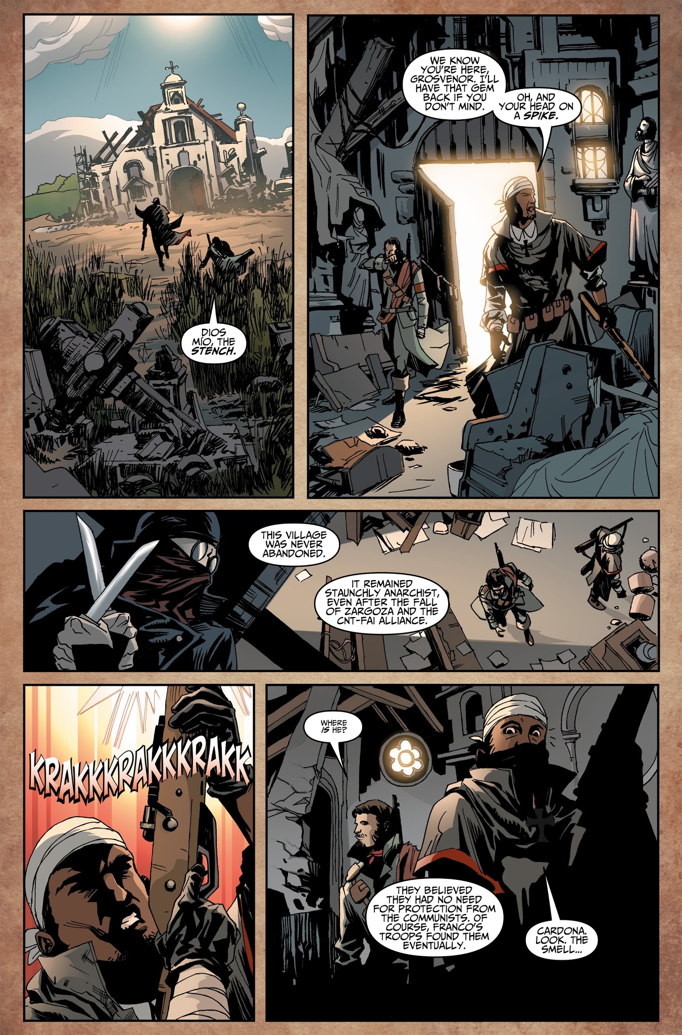Read online Assassin's Creed: Uprising comic -  Issue #8 - 11
