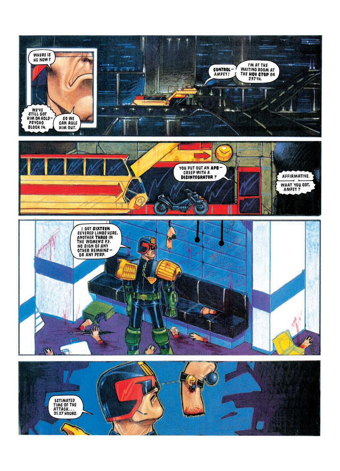Read online Judge Dredd: The Restricted Files comic -  Issue # TPB 3 - 203
