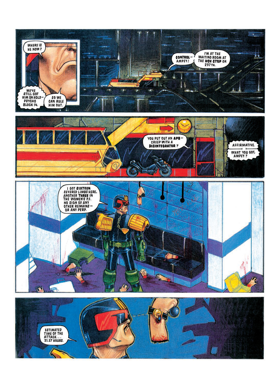 Read online Judge Dredd: The Restricted Files comic -  Issue # TPB 3 - 203