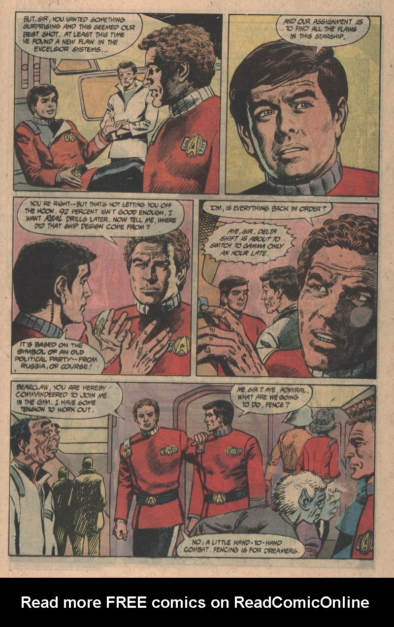 Read online Star Trek (1984) comic -  Issue #27 - 16