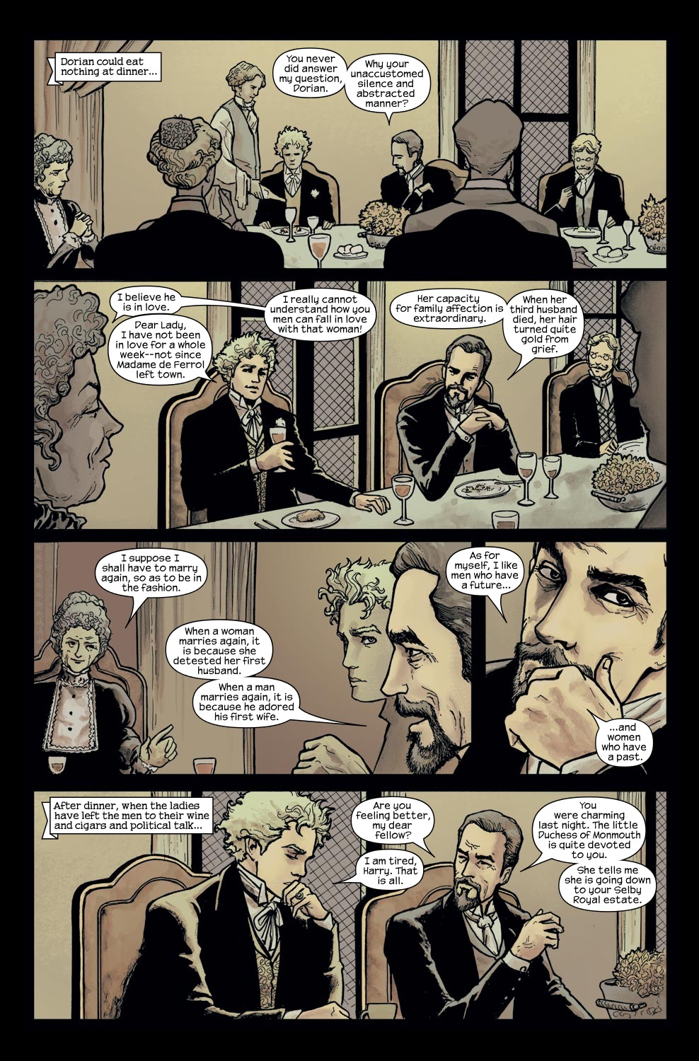 Read online Marvel Illustrated: The Picture of Dorian Gray comic -  Issue #5 - 5