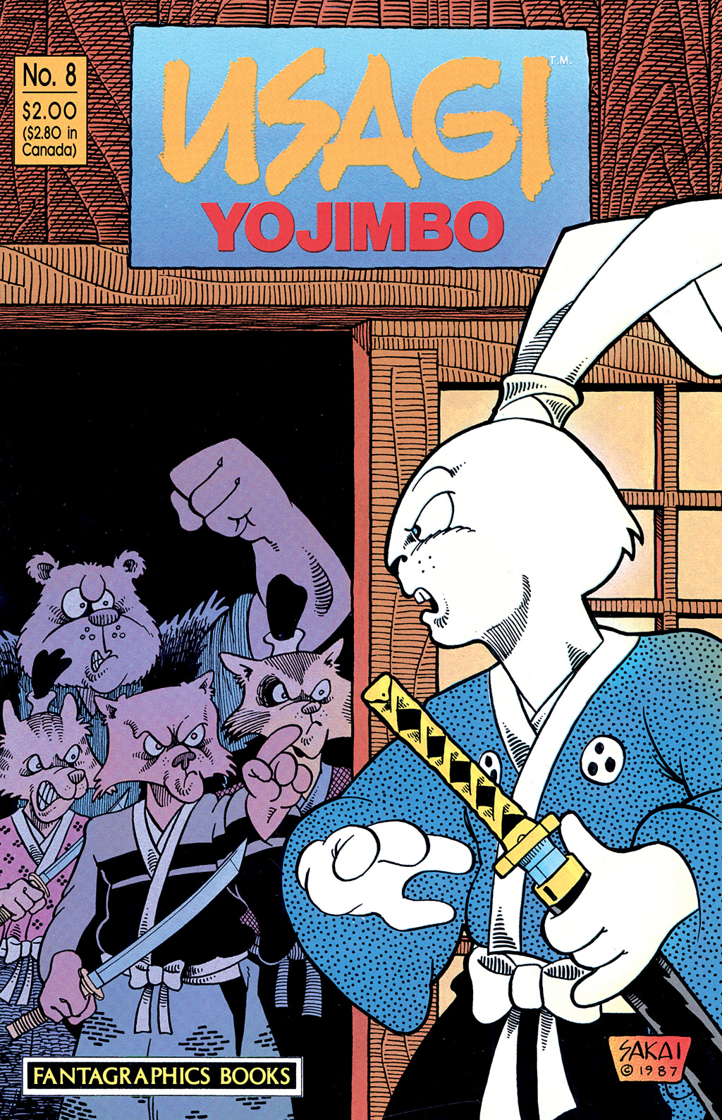 Read online Usagi Yojimbo (1987) comic -  Issue #8 - 1