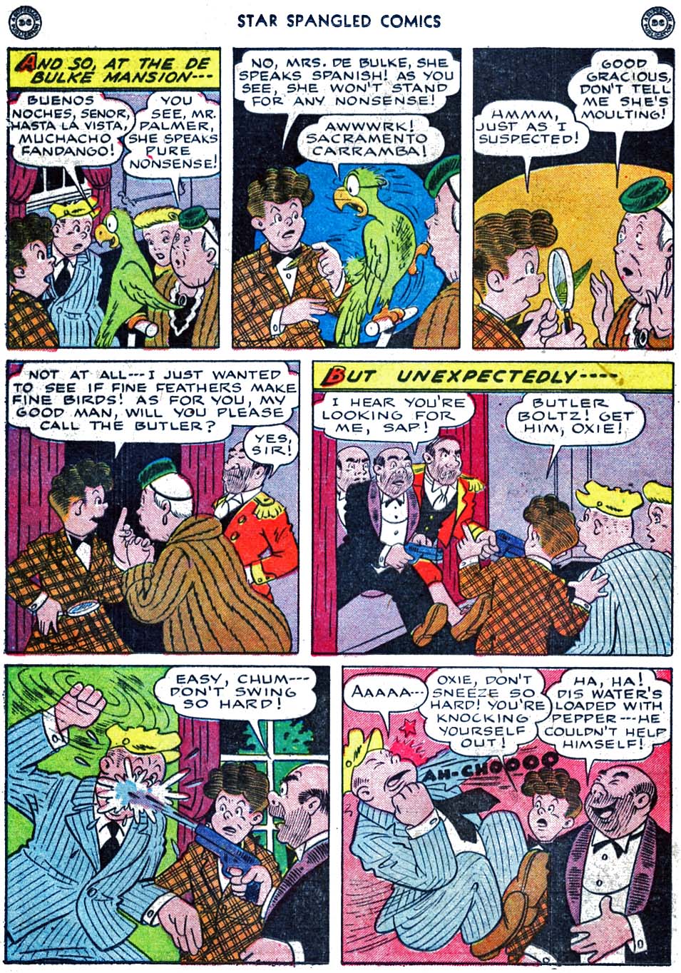 Read online Star Spangled Comics comic -  Issue #44 - 16