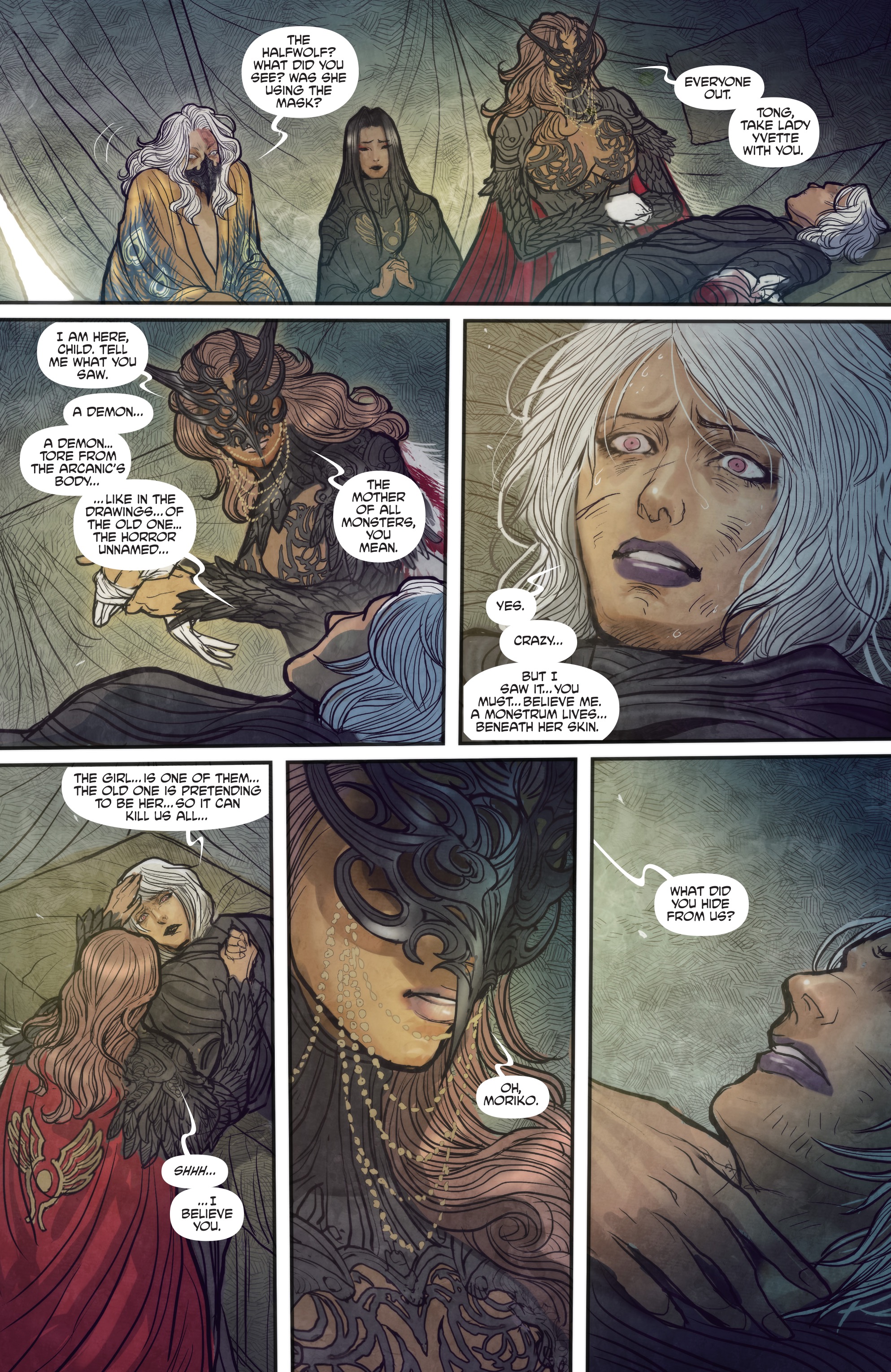 Read online Monstress comic -  Issue #5 - 17