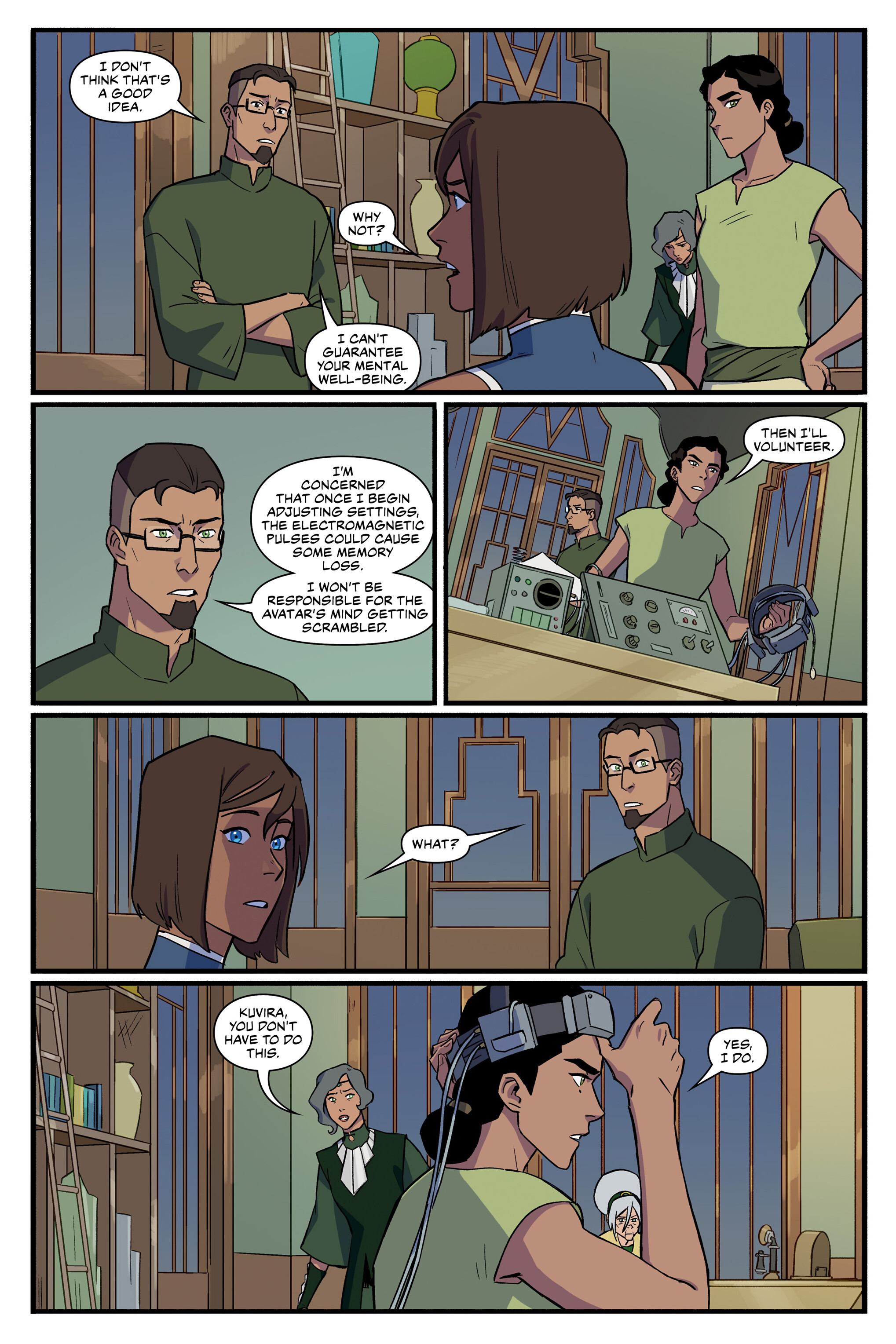 Read online Nickelodeon The Legend of Korra: Ruins of the Empire comic -  Issue # TPB 3 - 25