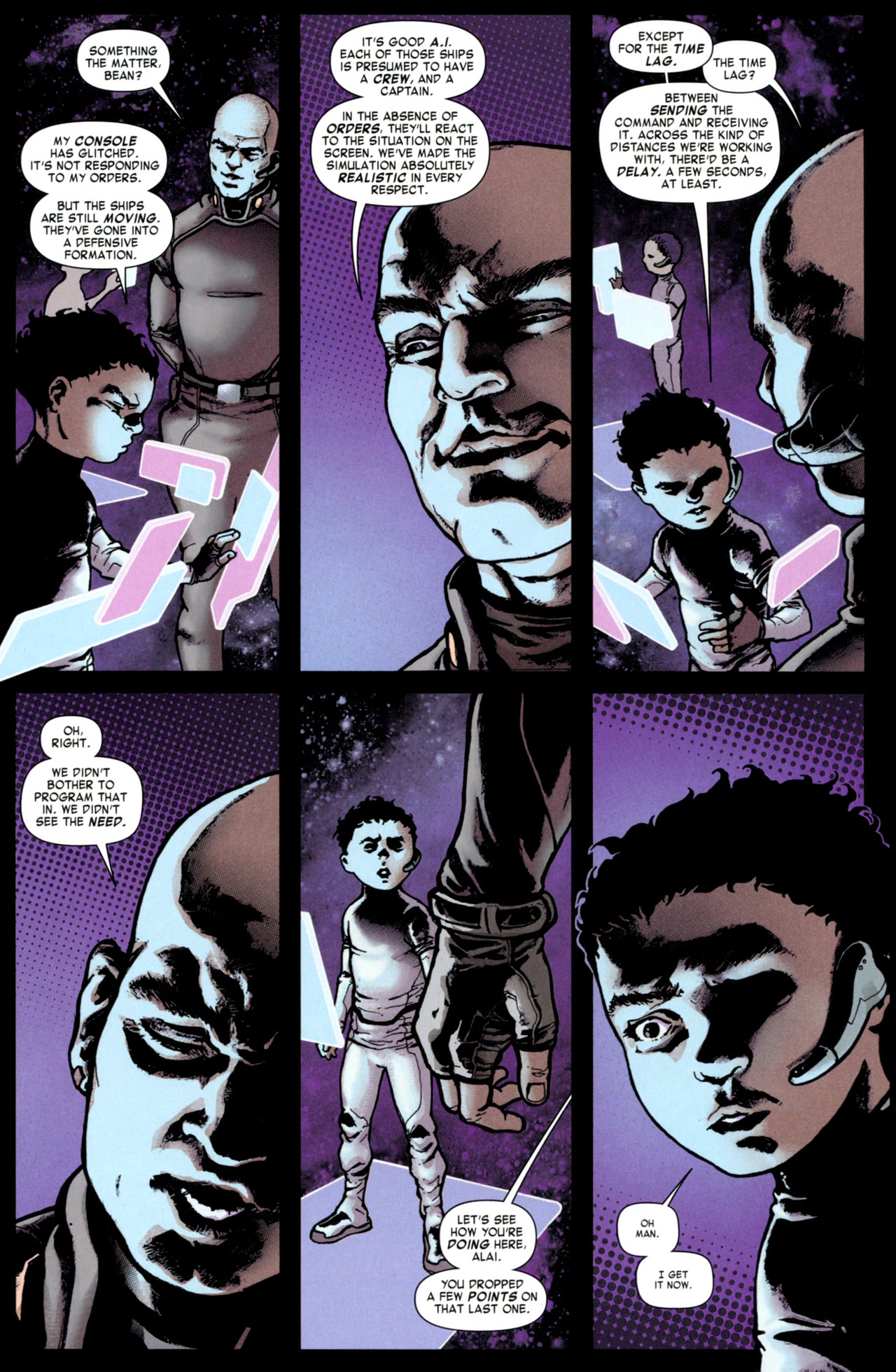 Read online Ender's Shadow: Command School comic -  Issue #4 - 23