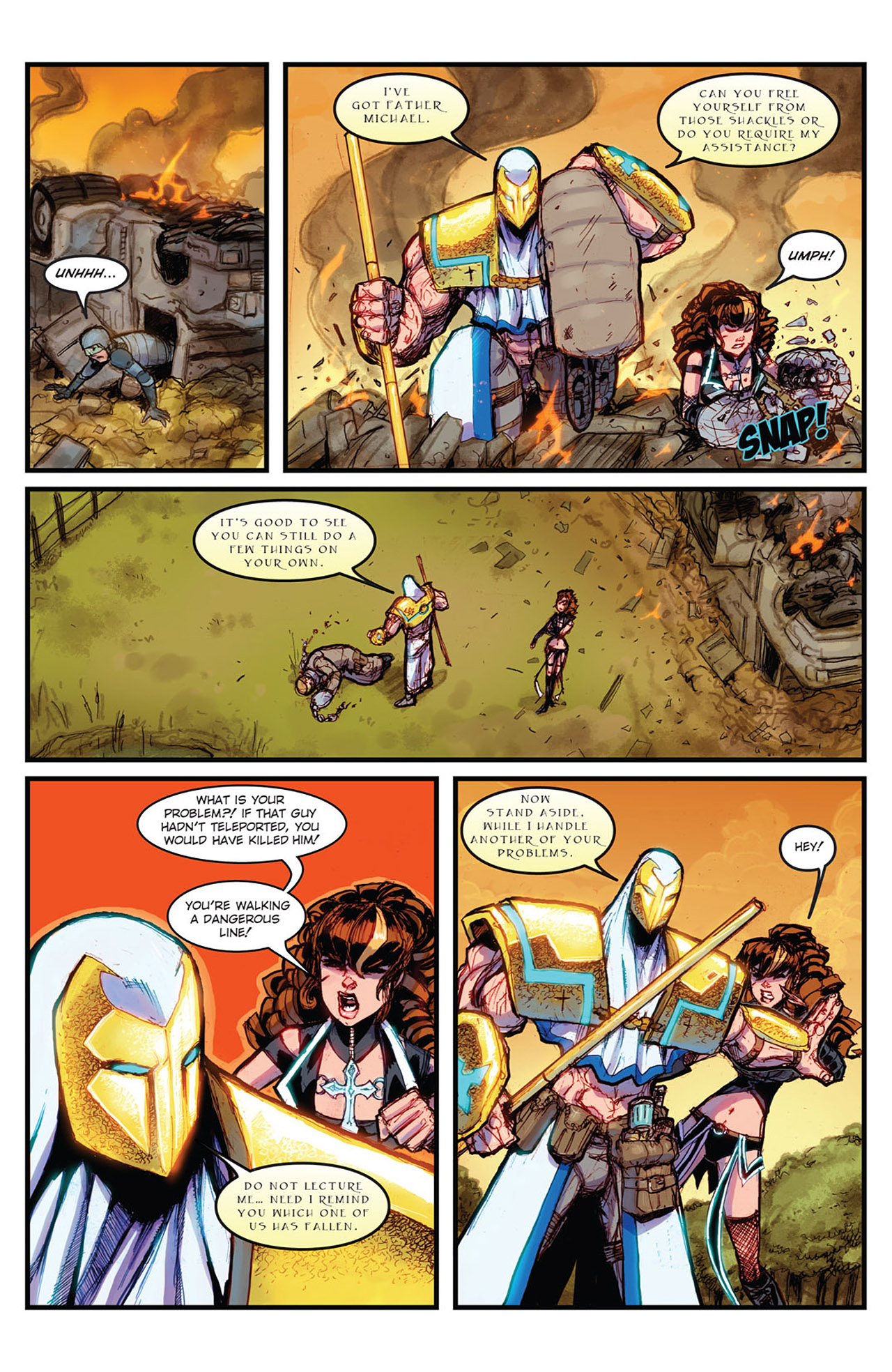Read online Avengelyne (2011) comic -  Issue #8 - 8