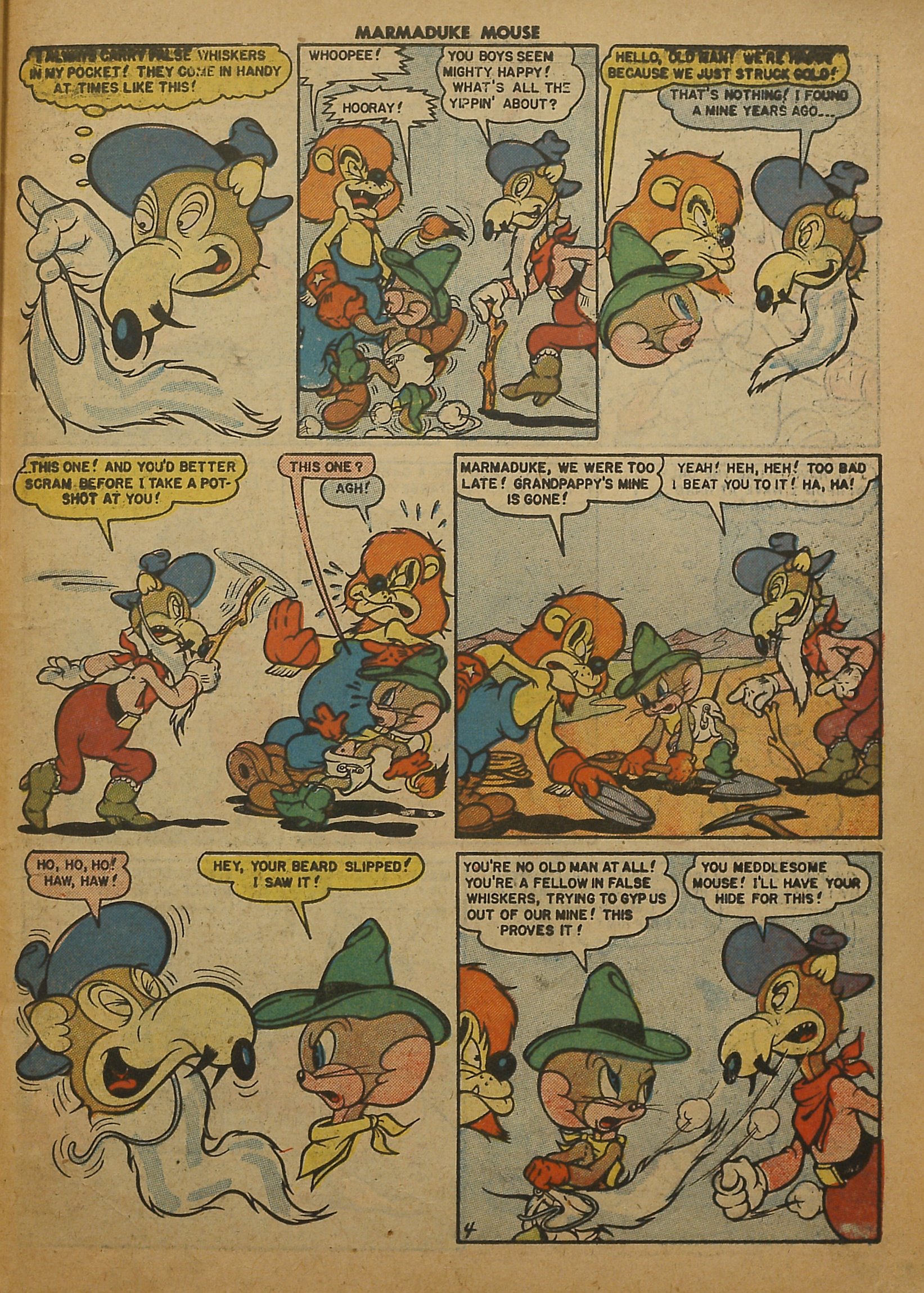 Read online Marmaduke Mouse comic -  Issue #18 - 31