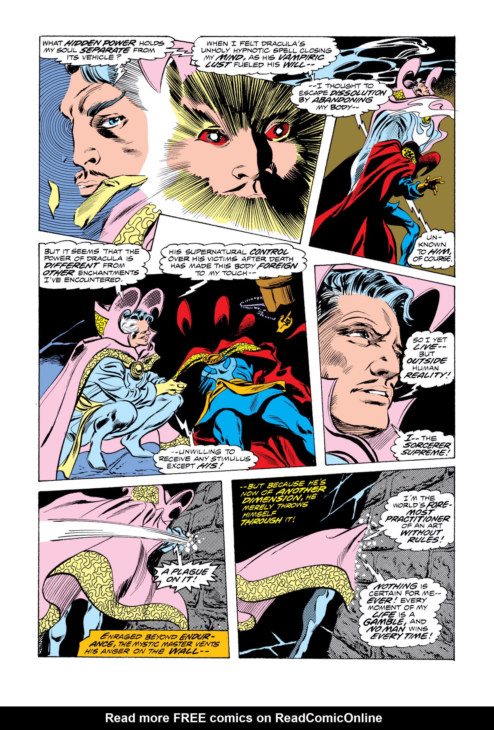 Read online Doctor Strange vs. Dracula comic -  Issue # TPB - 26